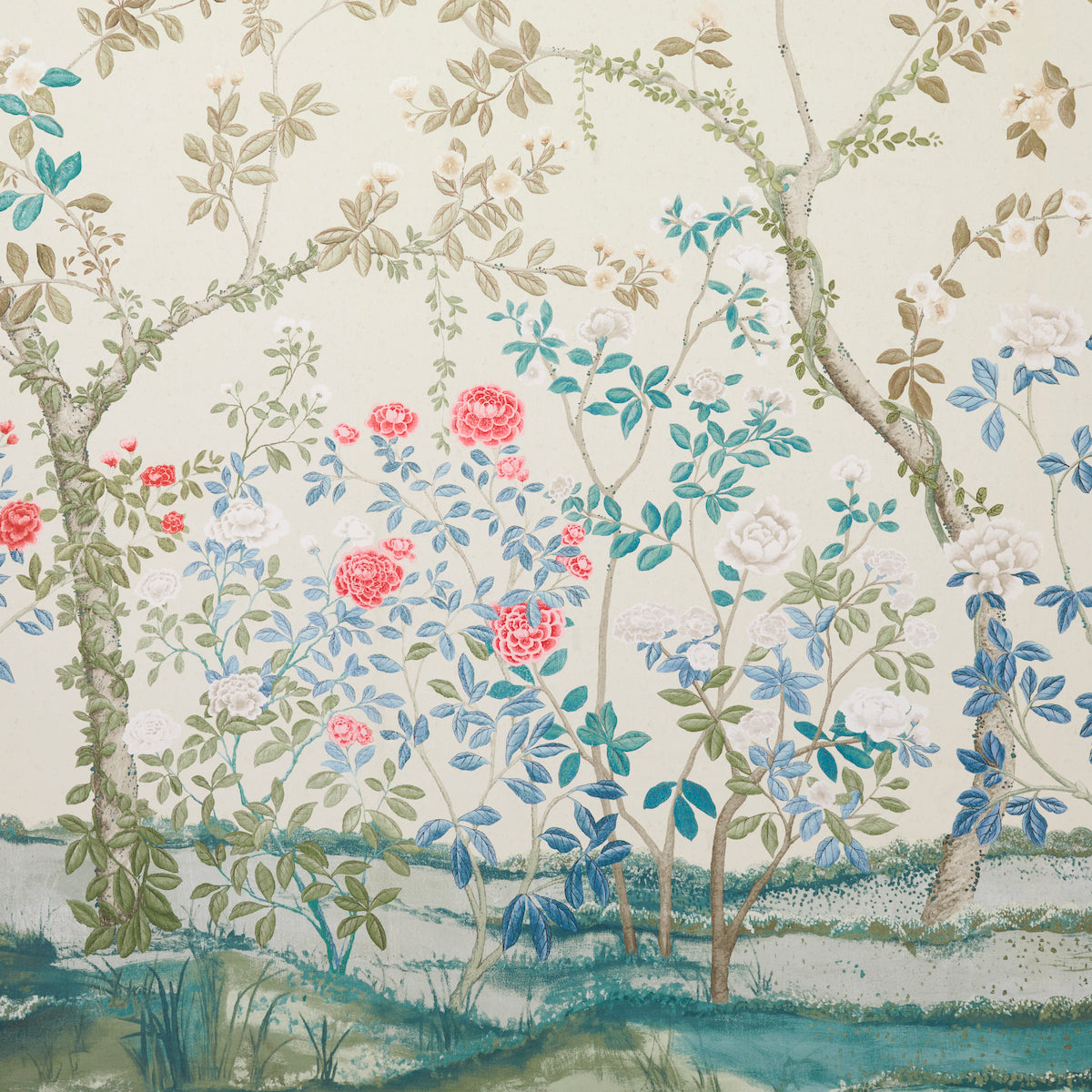 MADAME-DE-POMPADOUR-PANEL-ALABASTER-SCHUMACHER-181570 - Schumacher Fabric