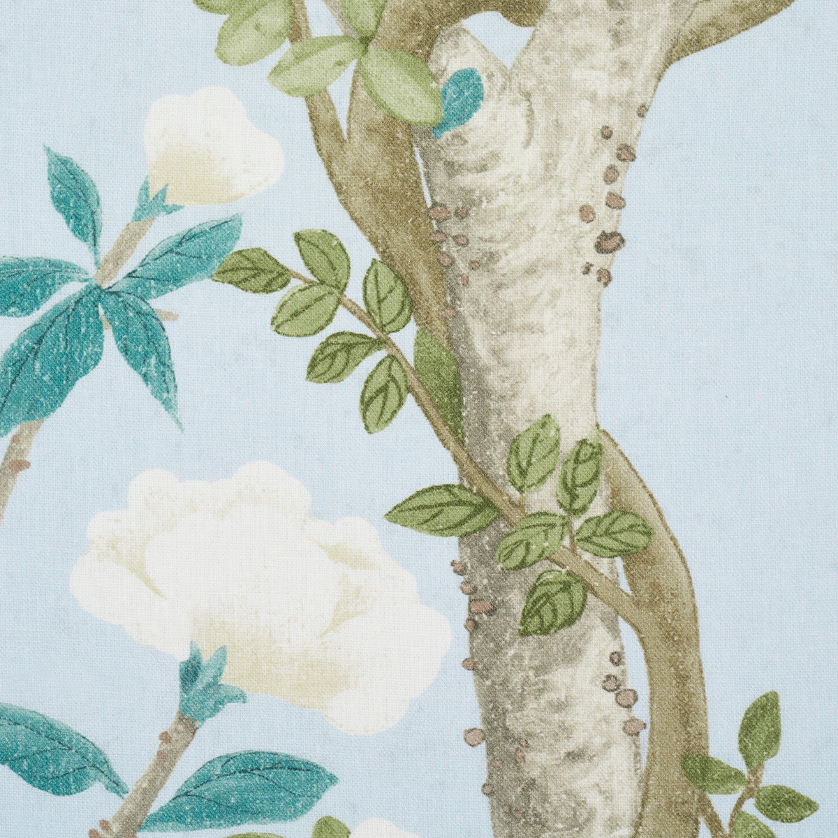 MADAME-DE-POMPADOUR-PANEL-BLUE-SCHUMACHER-181572 - Schumacher Fabric