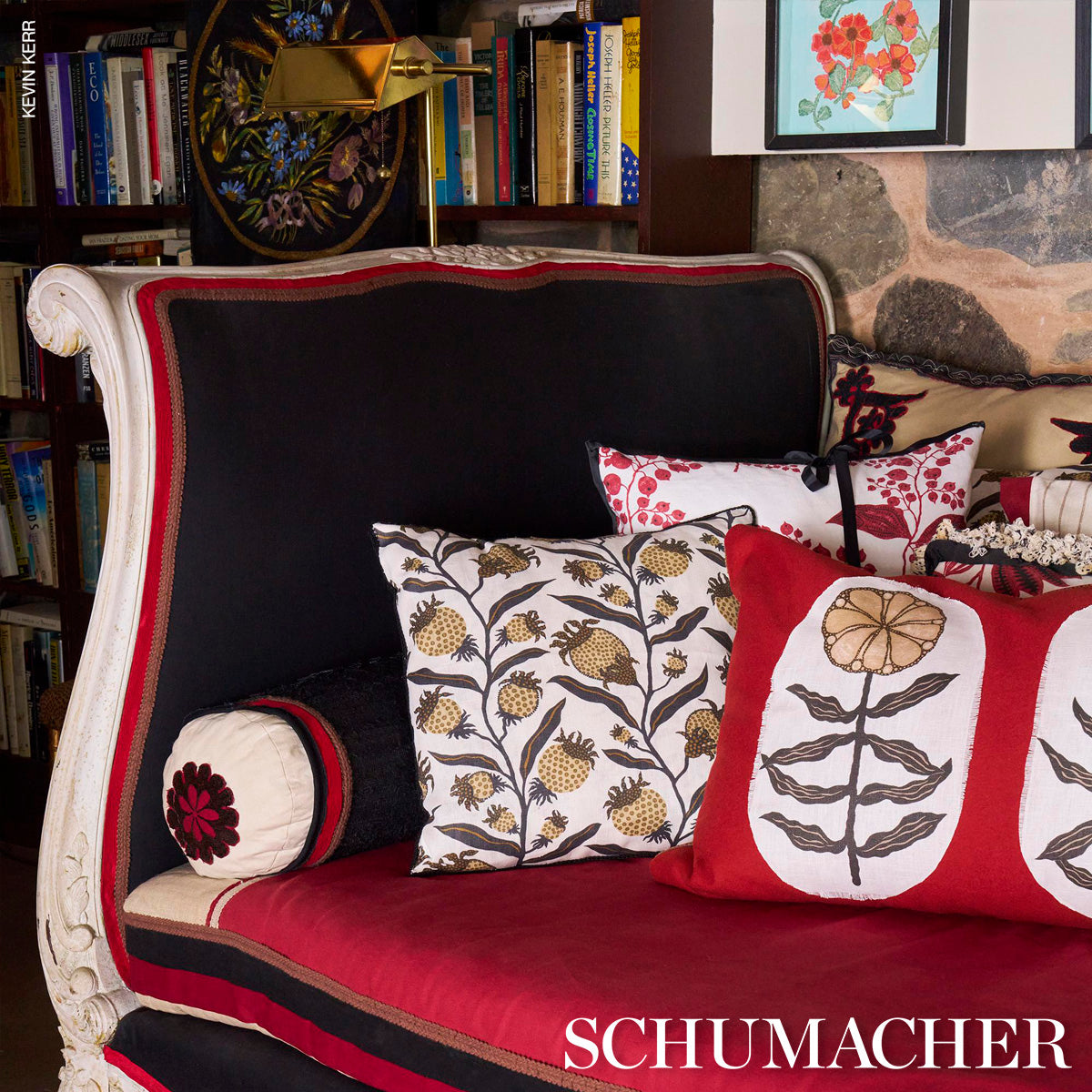 PRETTY-PETALS-NEUTRAL-SCHUMACHER-181661 - Schumacher Fabric