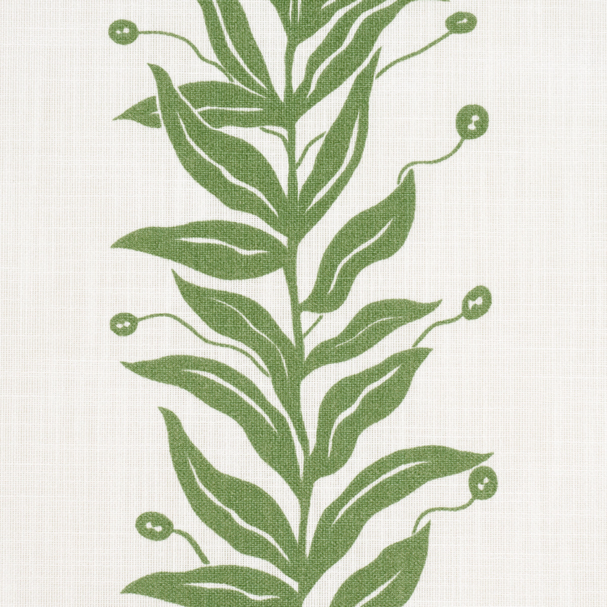 TENDRIL-STRIPE-INDOOR-OUTDOOR-LEAF-SCHUMACHER-181672 - Schumacher Tela