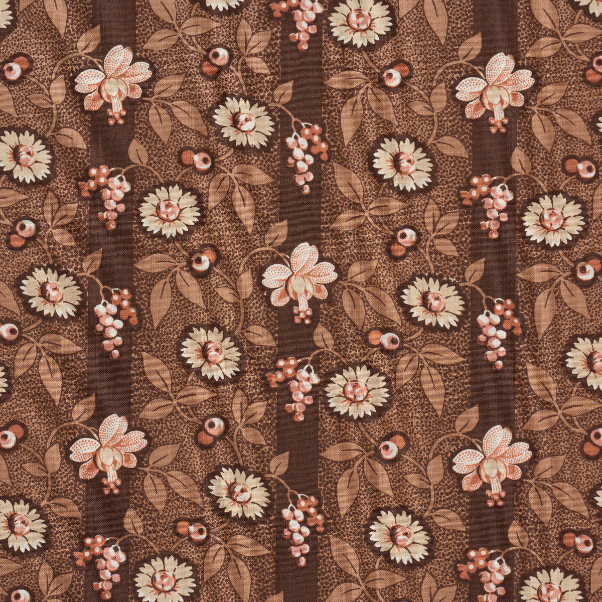 LA-RUE-STRIPE-COGNAC-SCHUMACHER-181701 - Schumacher Fabric
