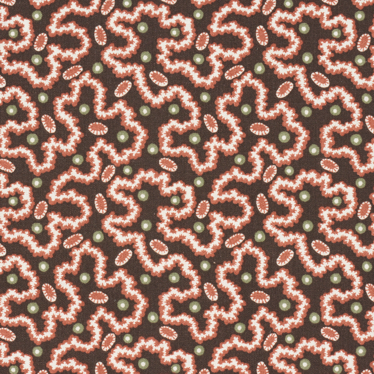 LEONIE-VERMICELLI-SEPIA-SCHUMACHER-181722 - Schumacher Fabric