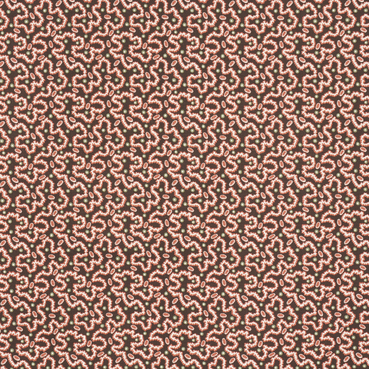 LEONIE-VERMICELLI-SEPIA-SCHUMACHER-181722 - Schumacher Fabric
