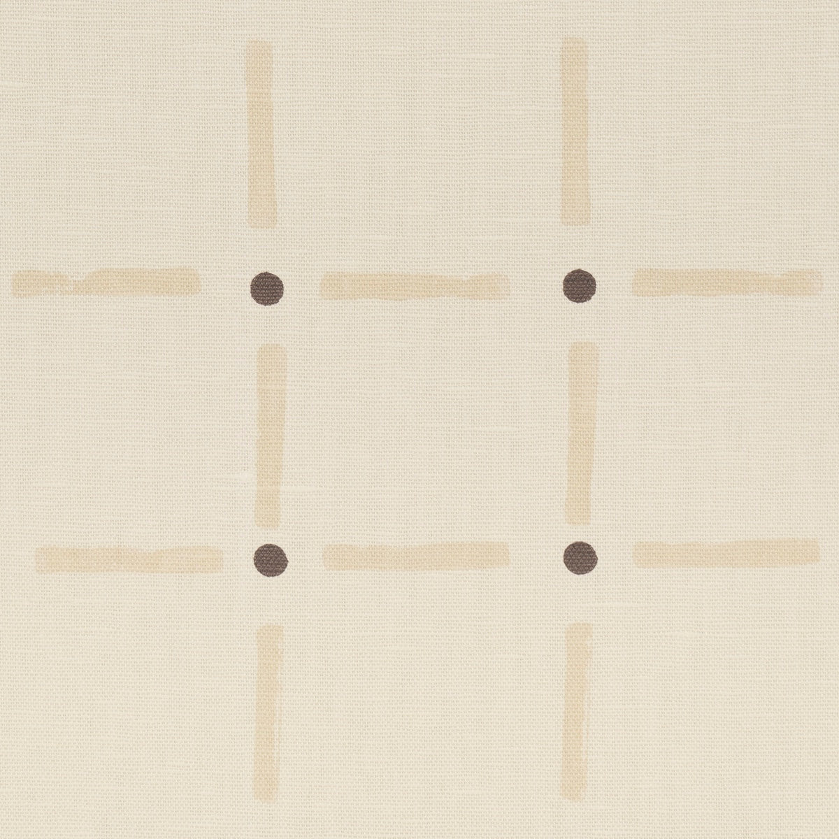 Drifting Grid - Sand - Schumacher 181851 Fabric - Schumacher Fabric