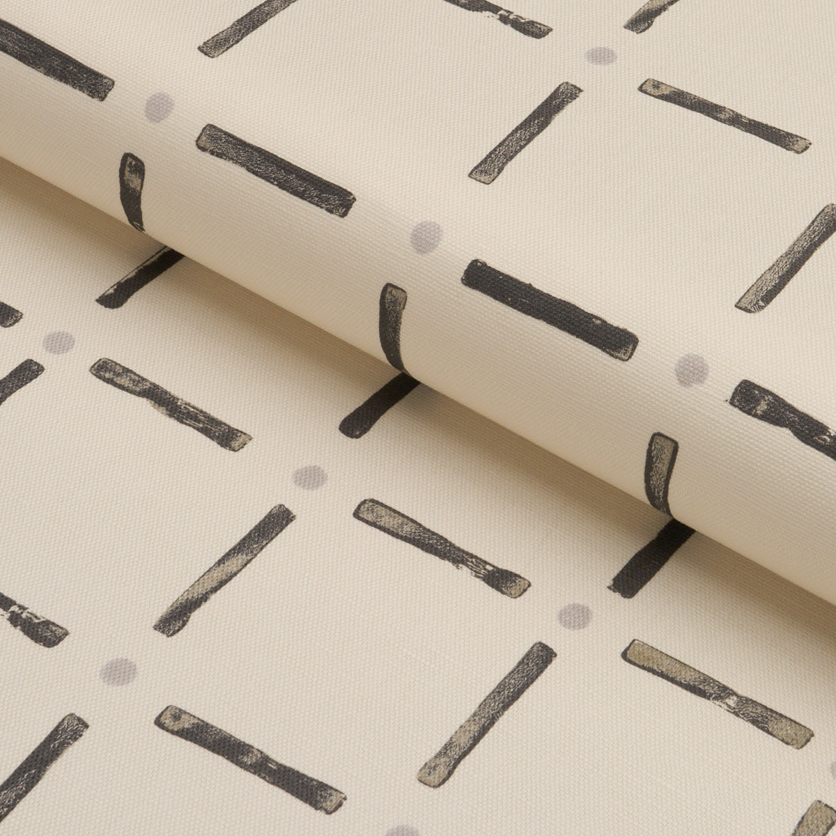 DRIFTING-GRID-BLACK-SCHUMACHER-181853 - Schumacher Fabric