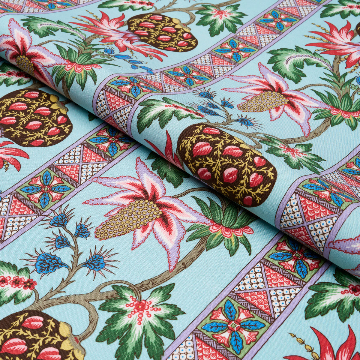 BAILEY-BOTANICAL-AZURE-SCHUMACHER-181860 - Schumacher Fabric