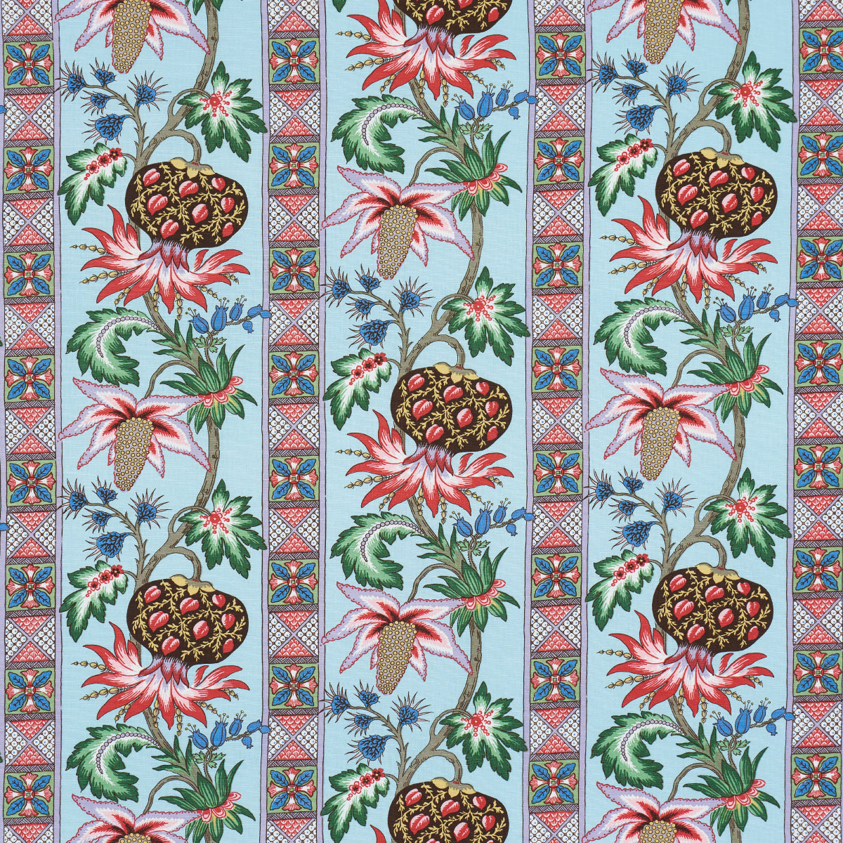 BAILEY-BOTANICAL-AZURE-SCHUMACHER-181860 - Schumacher Tela