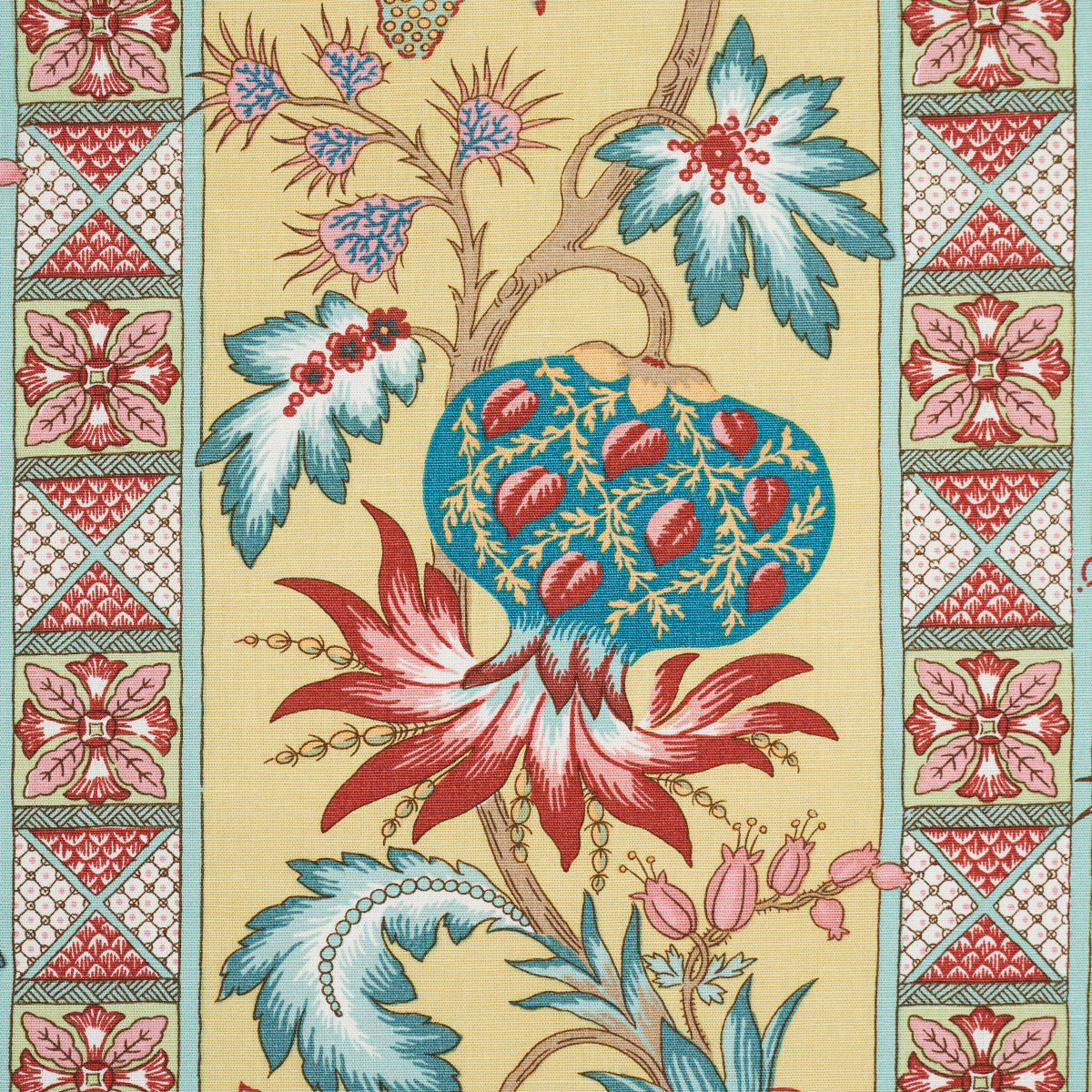 BAILEY-BOTANICAL-GOLD-SCHUMACHER-181861 - Schumacher Fabric