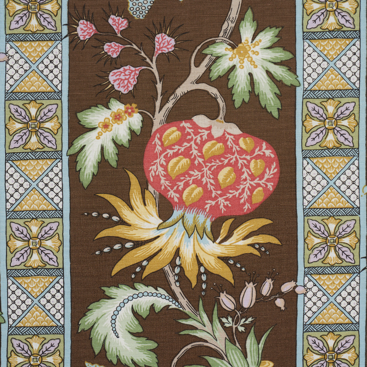 BAILEY-BOTANICAL-CHOCOLATE-SCHUMACHER-181862 - Schumacher Fabric