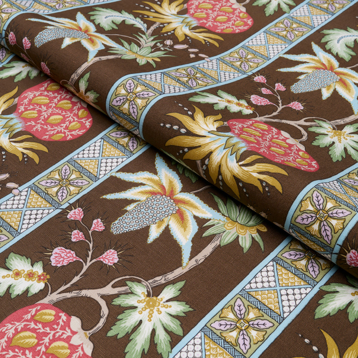 BAILEY-BOTANICAL-CHOCOLATE-SCHUMACHER-181862 - Schumacher Tela