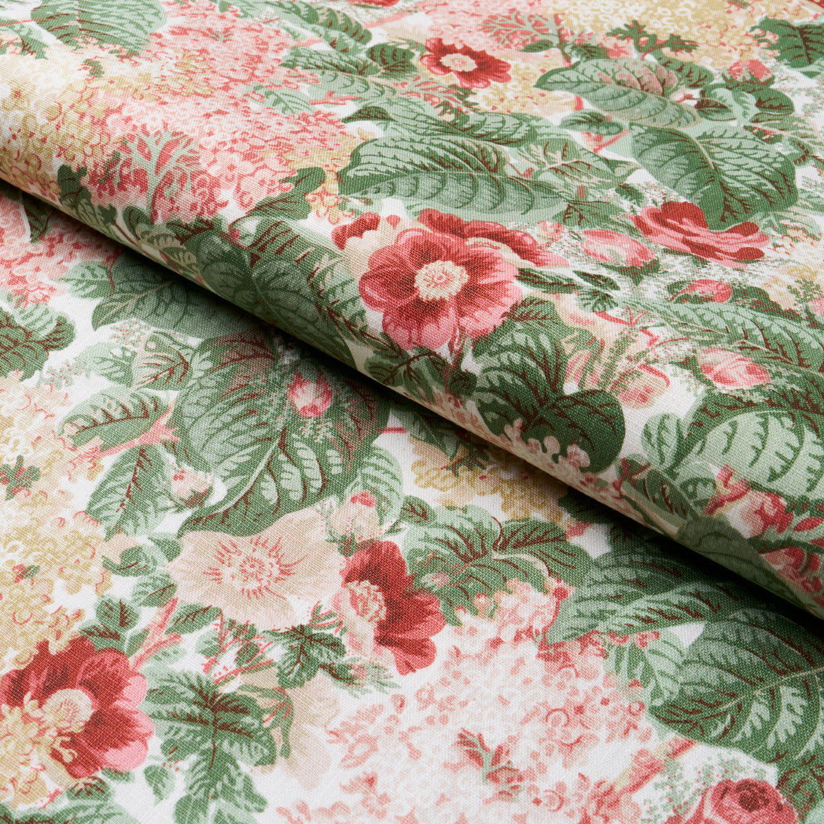 FLORAS-FLEURS-APRICOT-SCHUMACHER-181871 - Schumacher Tela