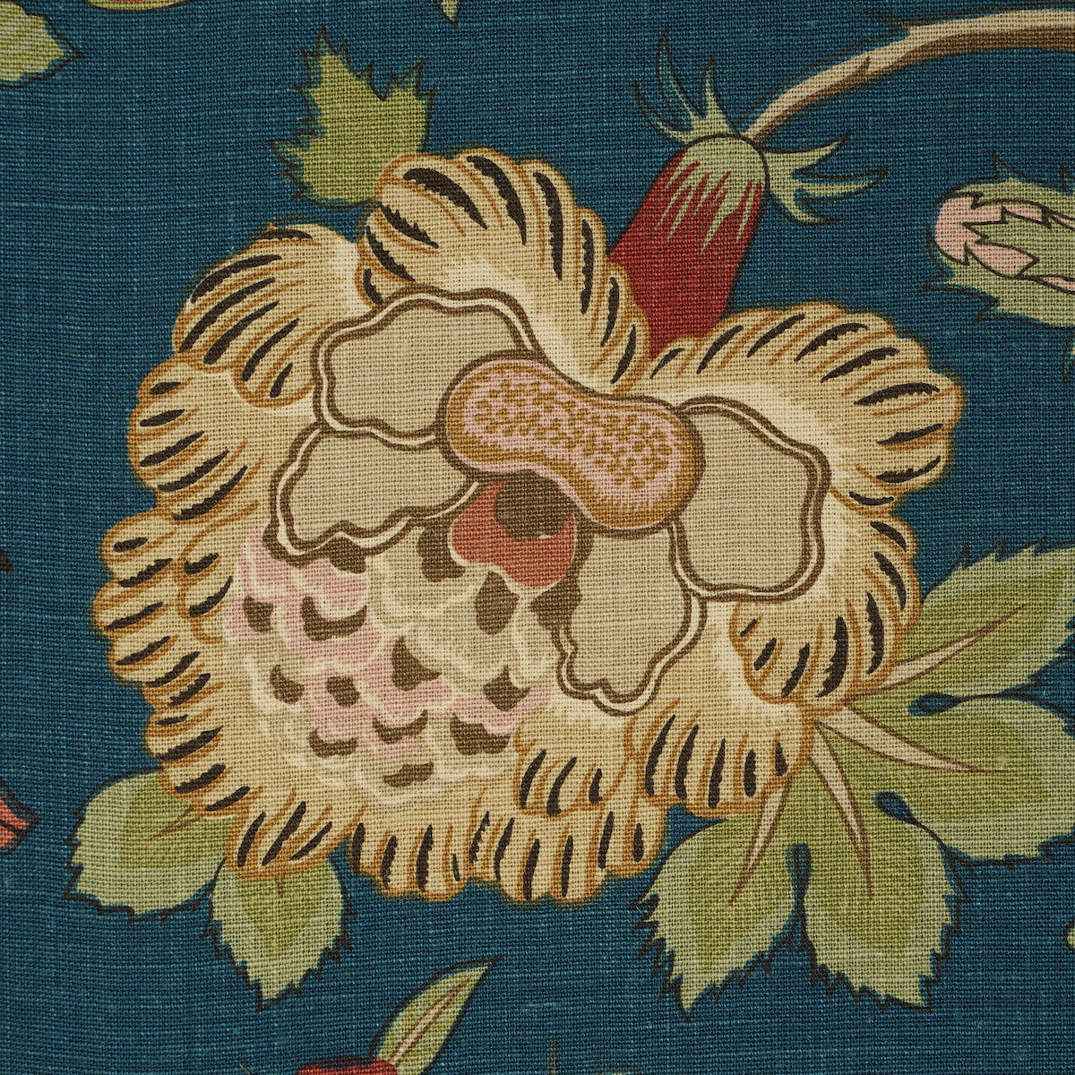 DARSY-TREE-OF-LIFE-PEACOCK-SCHUMACHER-181881 - Schumacher Tela