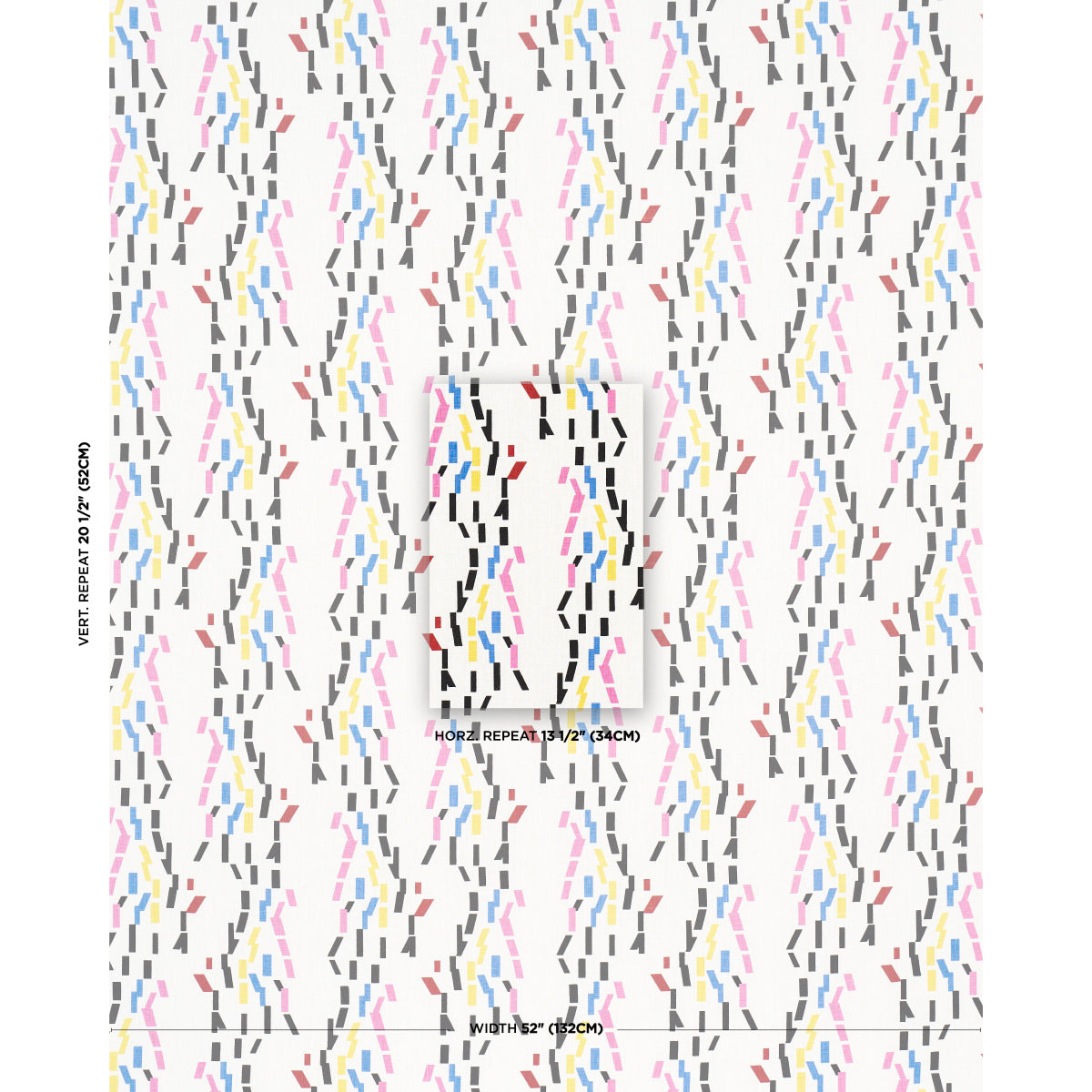 Confetti - Multi - Schumacher 181970 Fabric - Schumacher Fabric