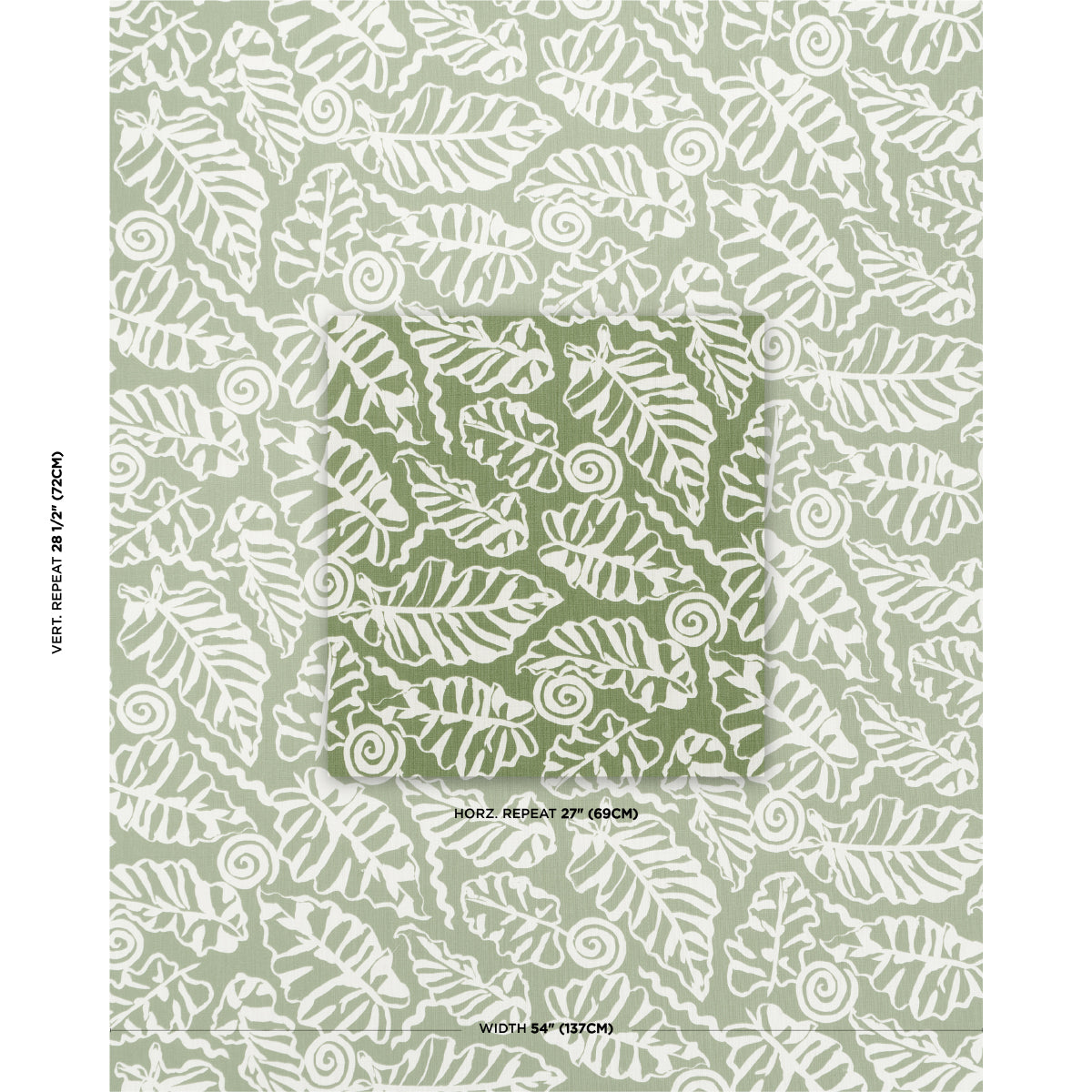 DEL-MAR-INDOOR-OUTDOOR-VERDE-SCHUMACHER-181990 - Schumacher Tela