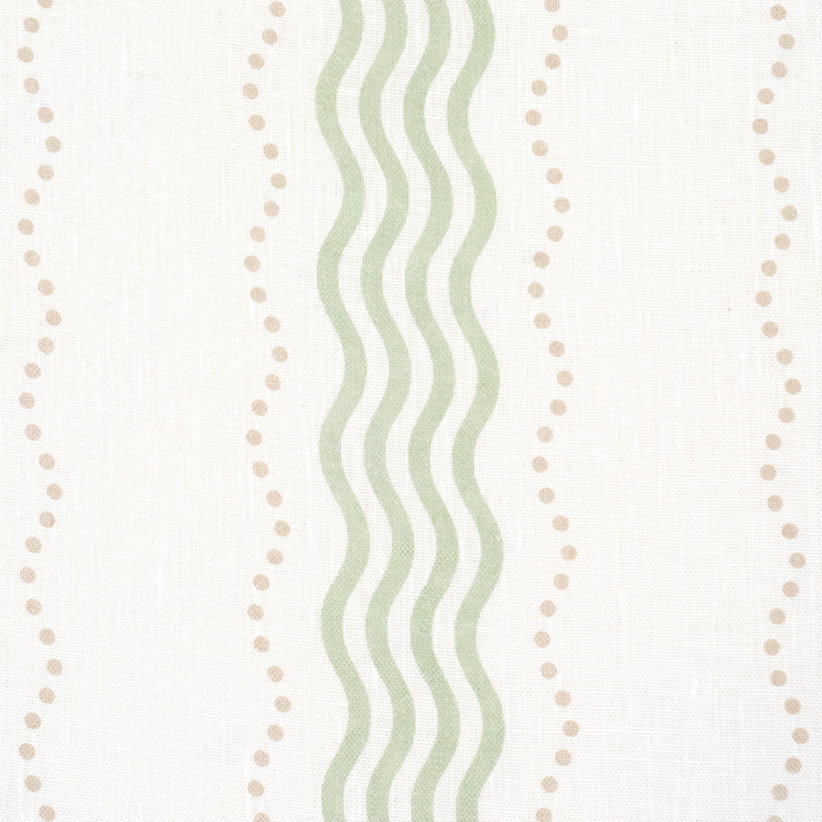 Margot Linen Sheer - Green - Schumacher 182010 Fabric - Schumacher Fabric