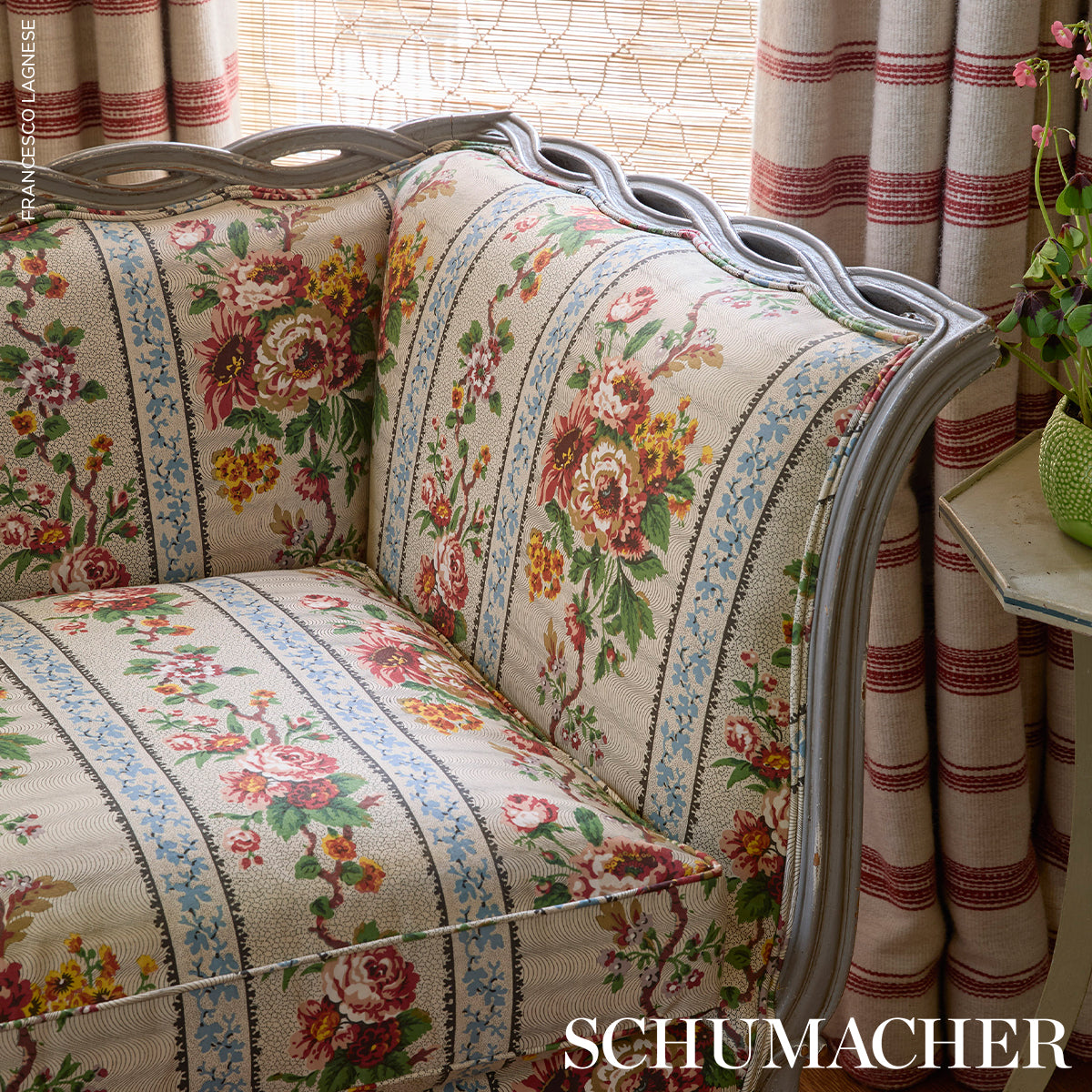 ELIZABETH-CHINTZ-ROSE-SCHUMACHER-182040 - Schumacher Fabric