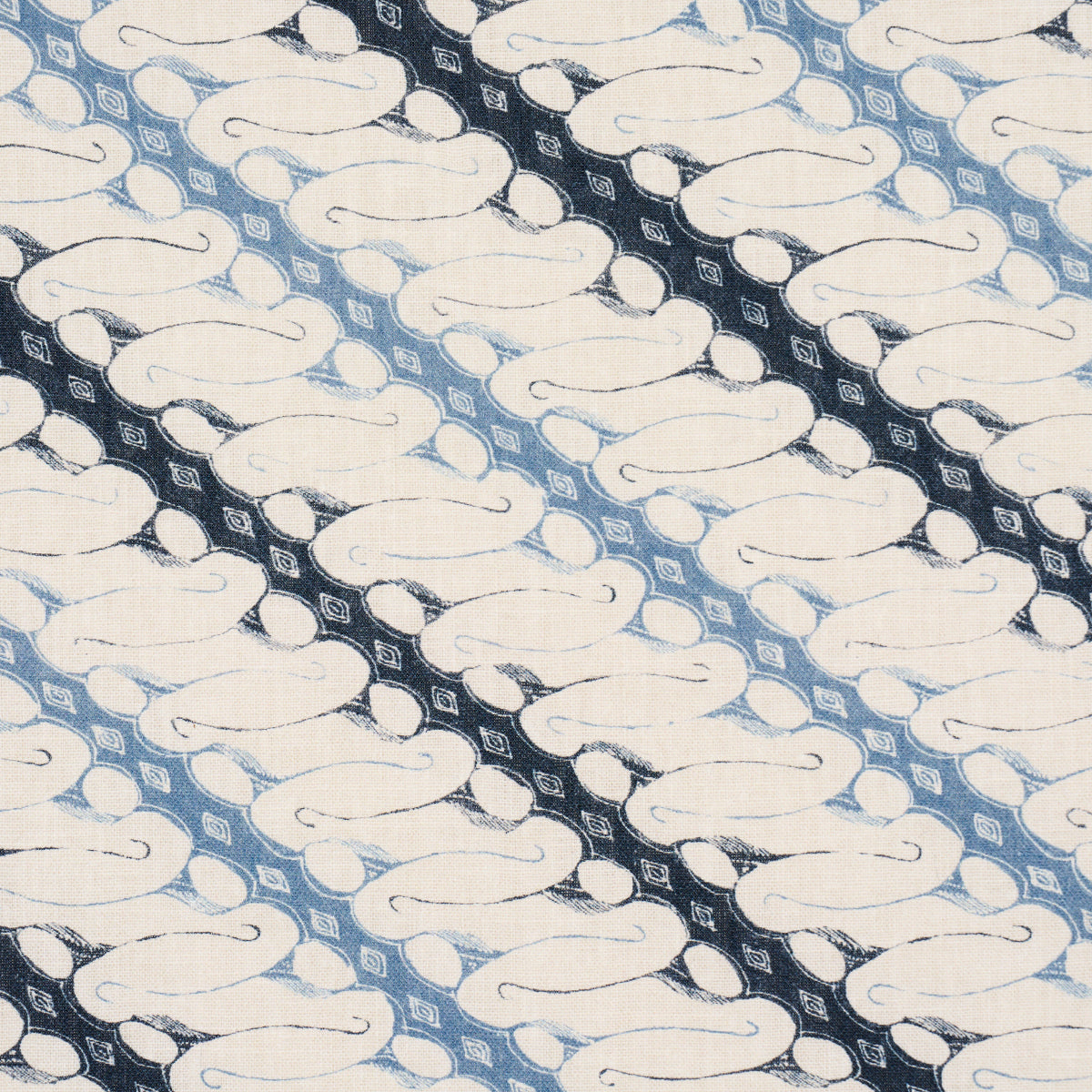 RONNIE-BLUE-SCHUMACHER-182051 - Schumacher Fabric