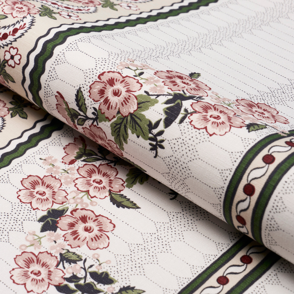 SERENA-GARLAND-ROSE-SCHUMACHER-182072 - Schumacher Fabric