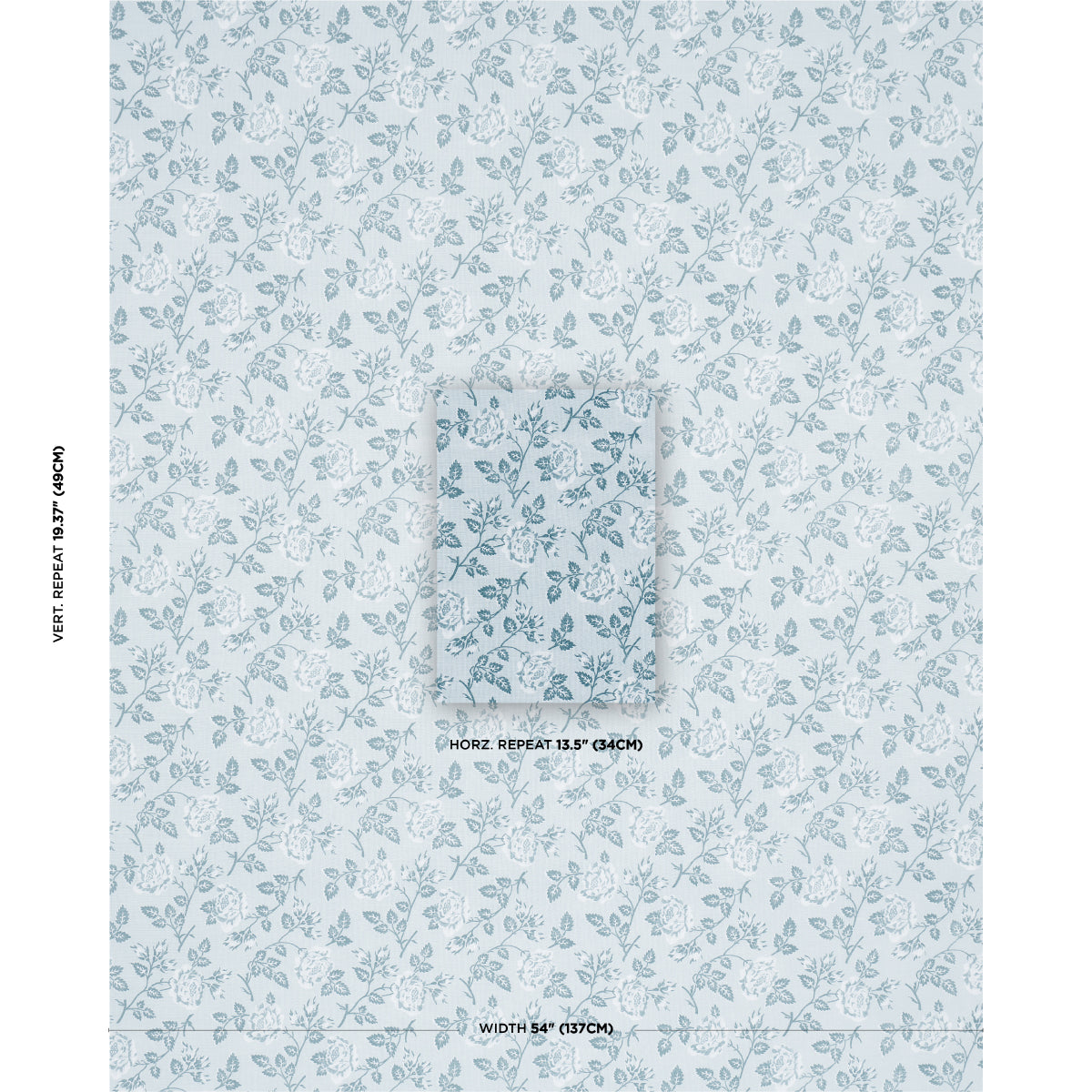 LAVINIA-BLUE-SCHUMACHER-182101 - Schumacher Fabric