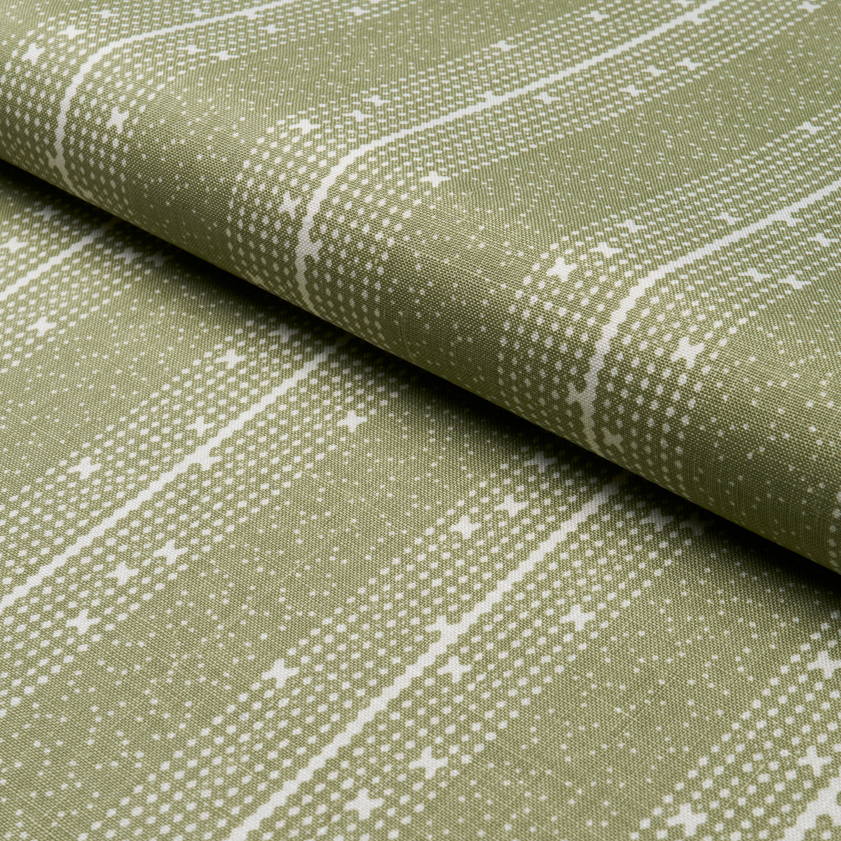 Stella Stripe - Moss - Schumacher 182110 Fabric - Schumacher Fabric