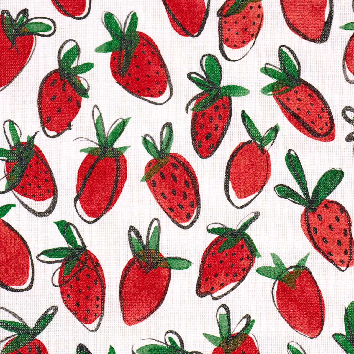 SHORTCAKE-INDOOR-OUTDOOR-RED-SCHUMACHER-182190 - Schumacher Fabric