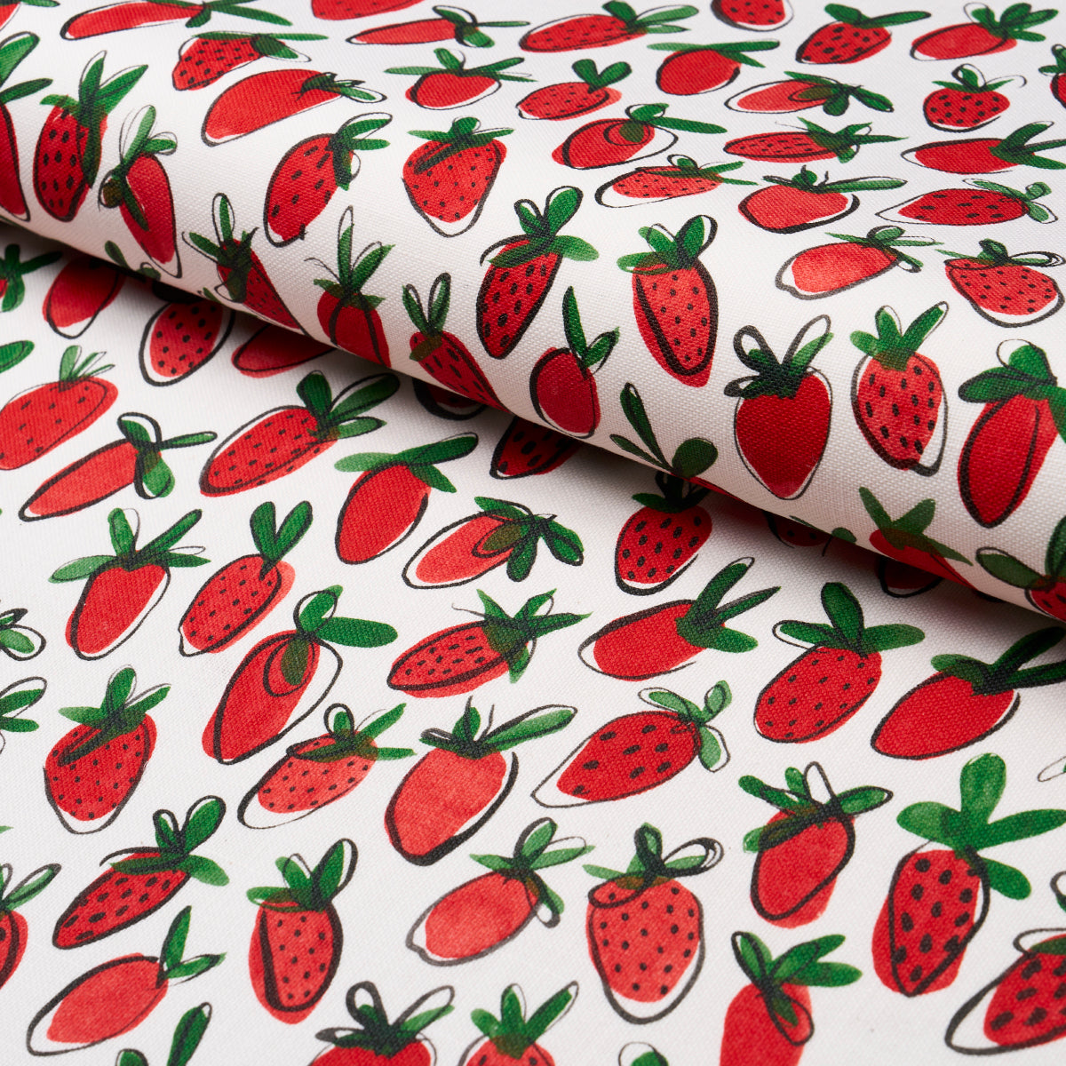 SHORTCAKE-INDOOR-OUTDOOR-RED-SCHUMACHER-182190 - Schumacher Fabric