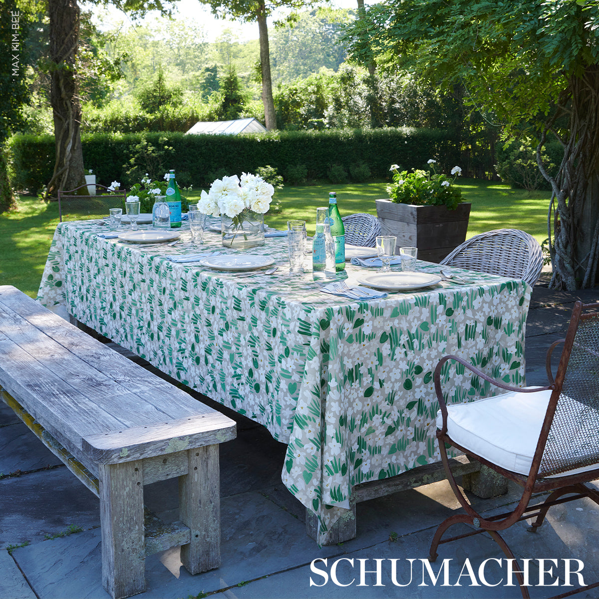SWEET-VIOLETTE-INDOOR-OUTDOOR-NEUTRAL-SCHUMACHER-182201 - Schumacher Fabric