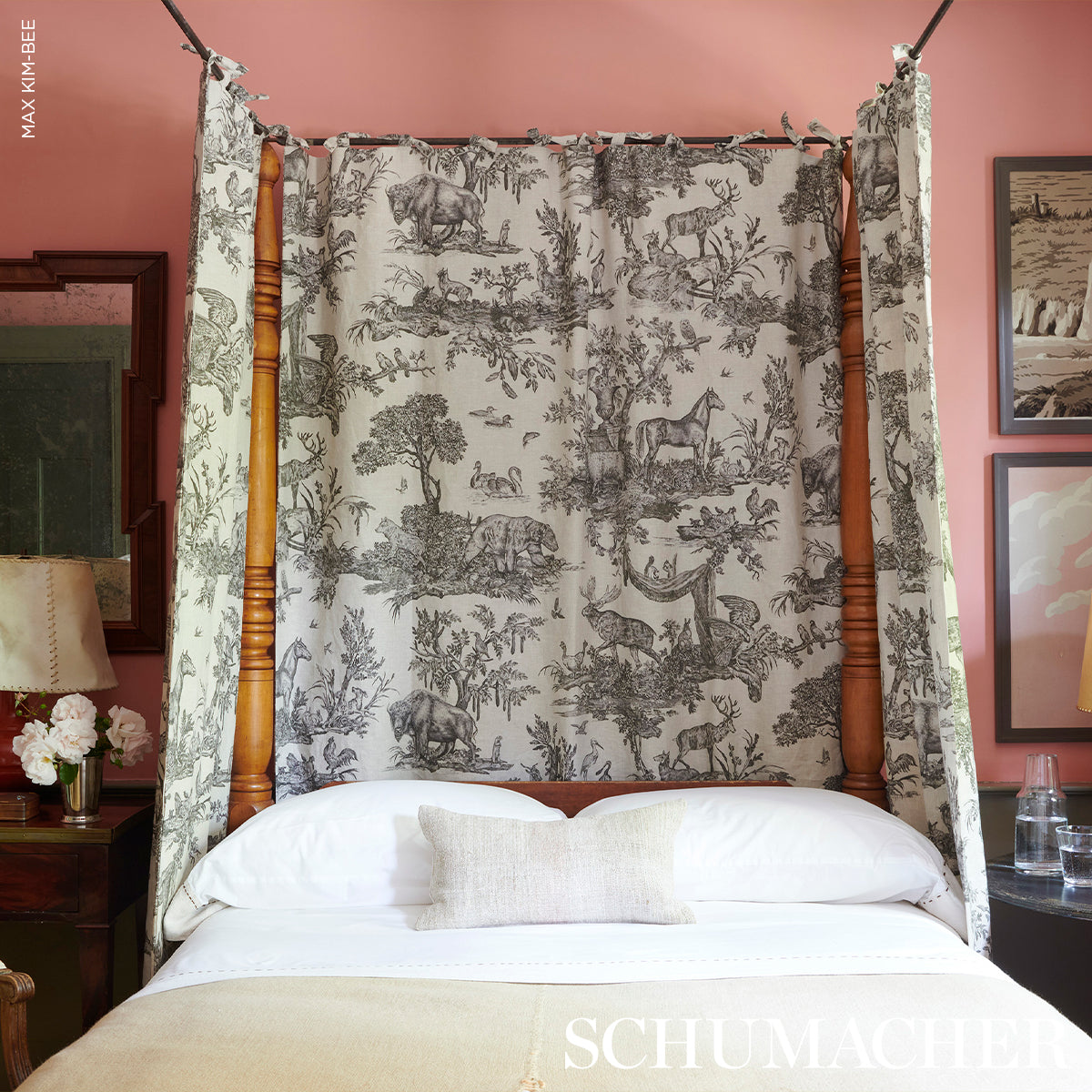 WESTERN-TOILE-CARBON-SCHUMACHER-182270 - Schumacher Fabric