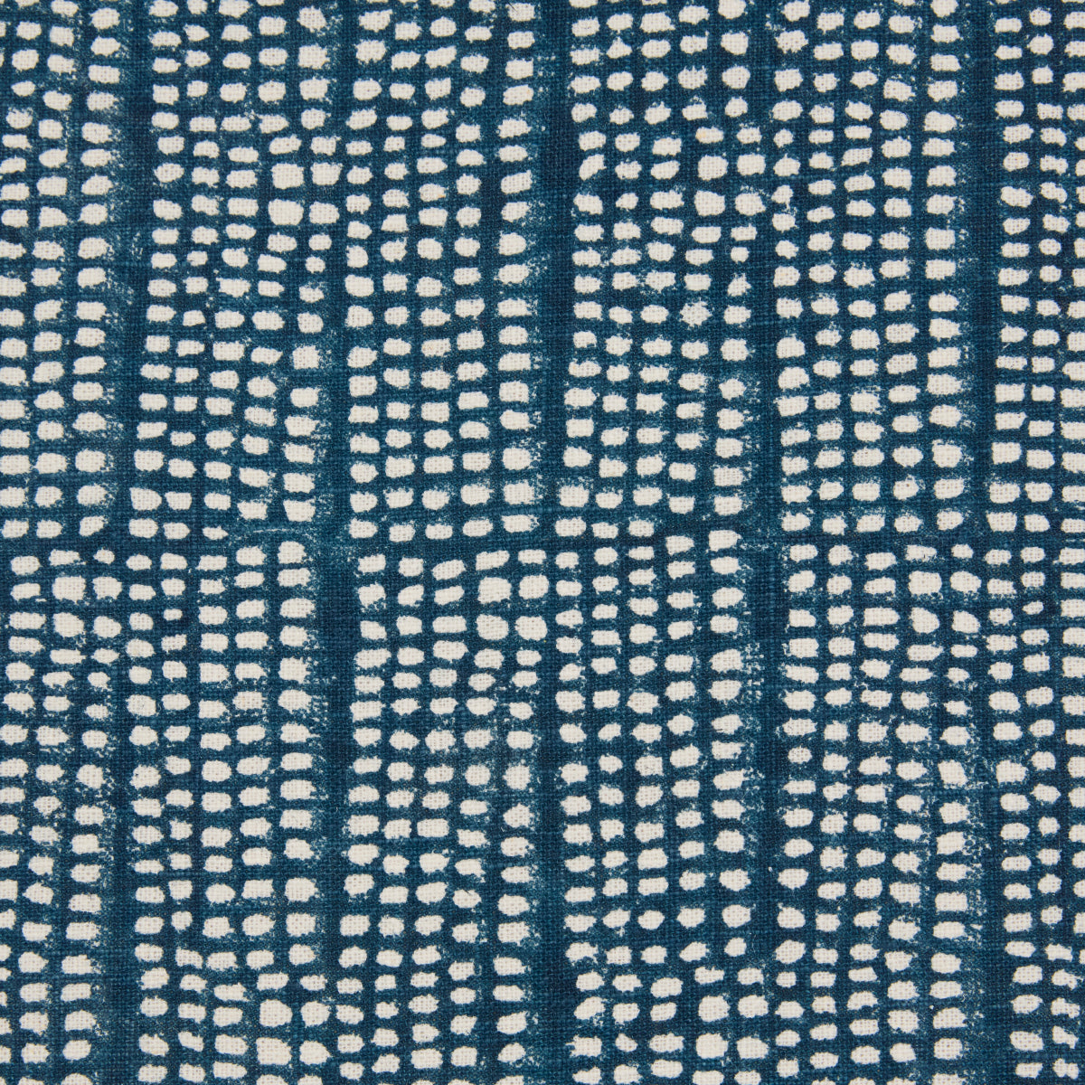 NOLAND-BLOCK-PRINT-INDIGO-SCHUMACHER-182290 - Schumacher Fabric
