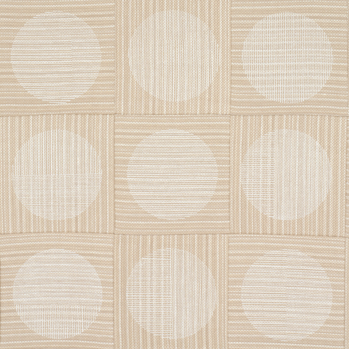 Una Hand Block Print - Sand - Schumacher 182301 Fabric - Schumacher Fabric
