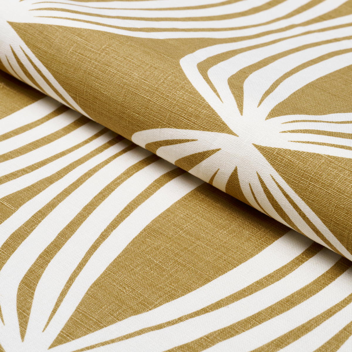 FONTANA-HAND-PRINT-OCHRE-SCHUMACHER-182321 - Schumacher Fabric