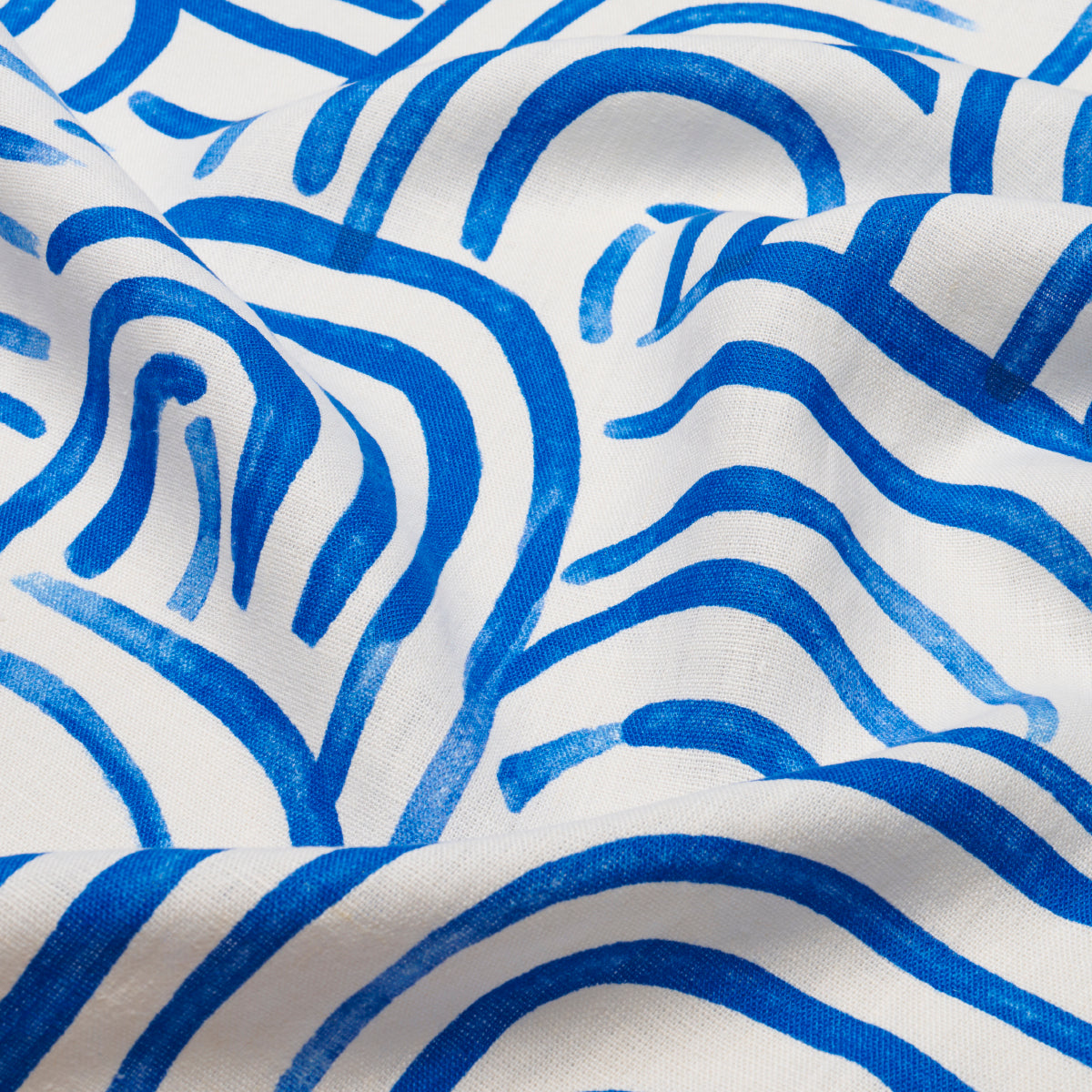 NEW-BEAT-BRIGHT-BLUE-SCHUMACHER-182360 - Schumacher Fabric