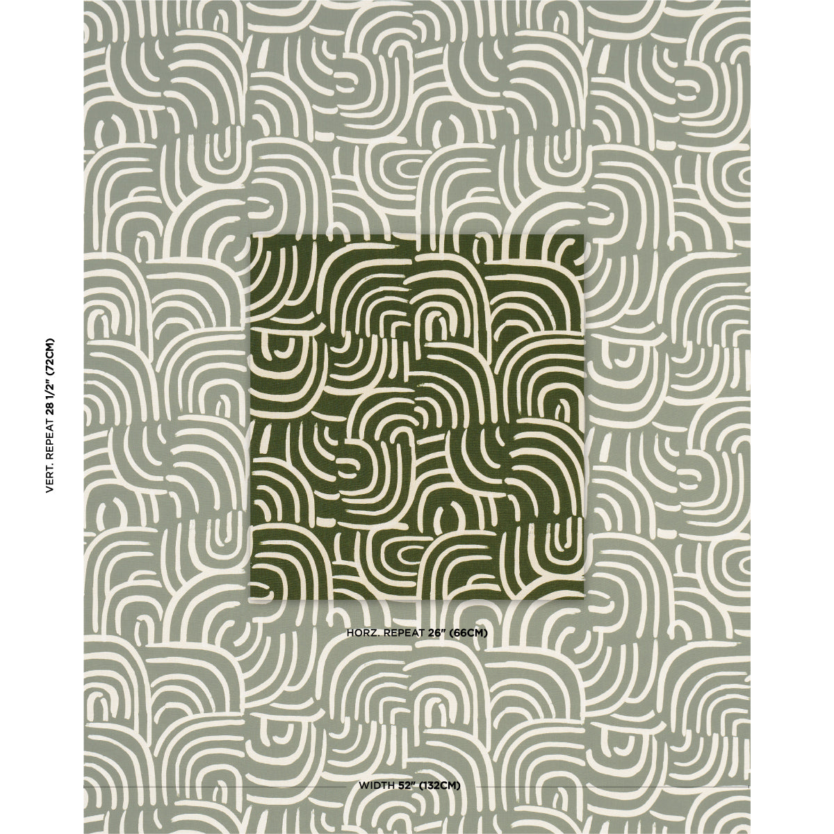 NEW-BEAT-OLIVE-SCHUMACHER-182363 - Schumacher Fabric