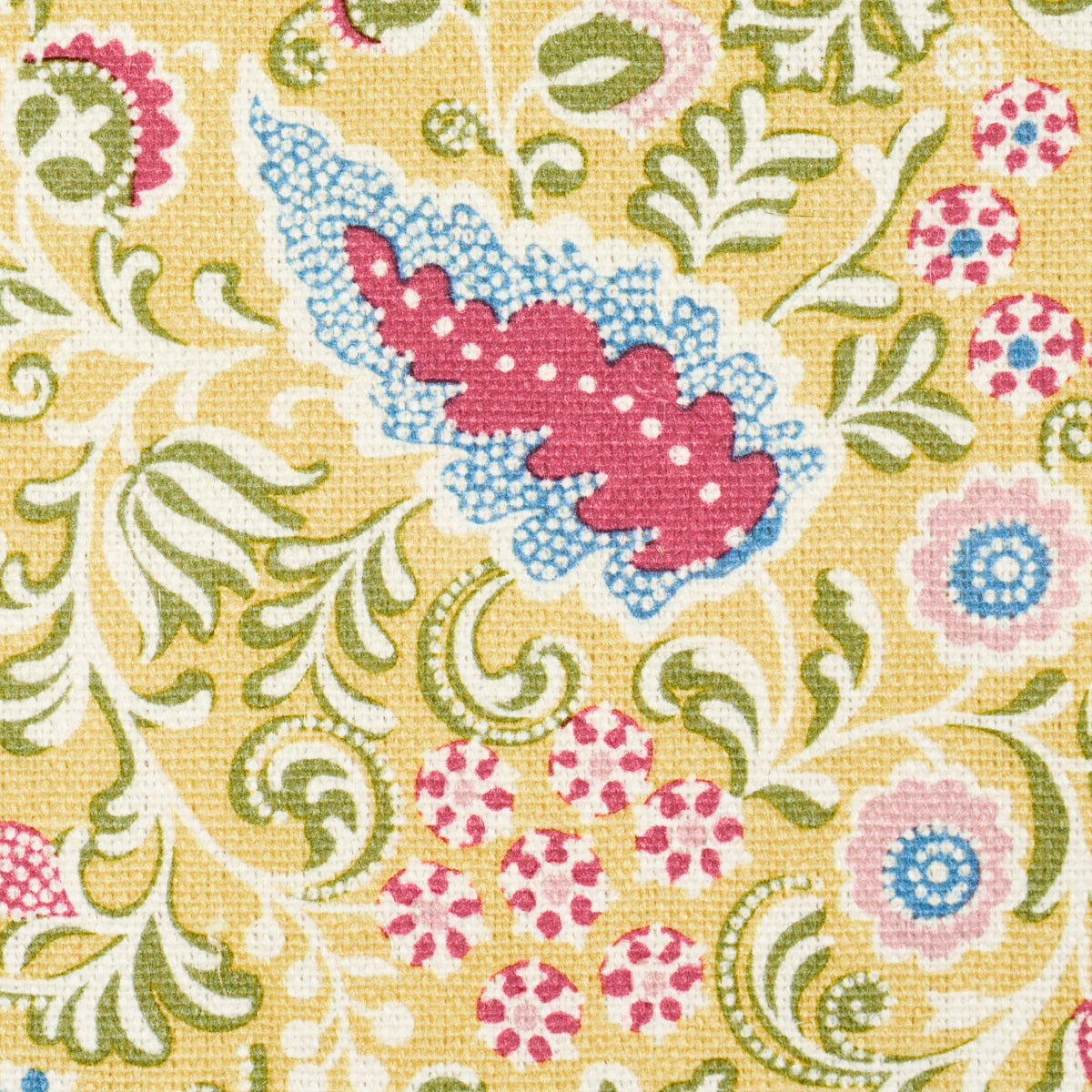 PEGGY-PAISLEY-LEMONADE-SCHUMACHER-182431 - Schumacher Fabric