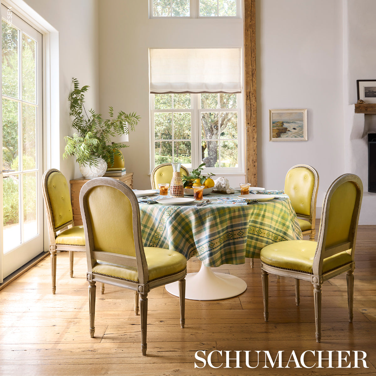 PEGGY-PAISLEY-AZURE-SCHUMACHER-182432 - Schumacher Fabric