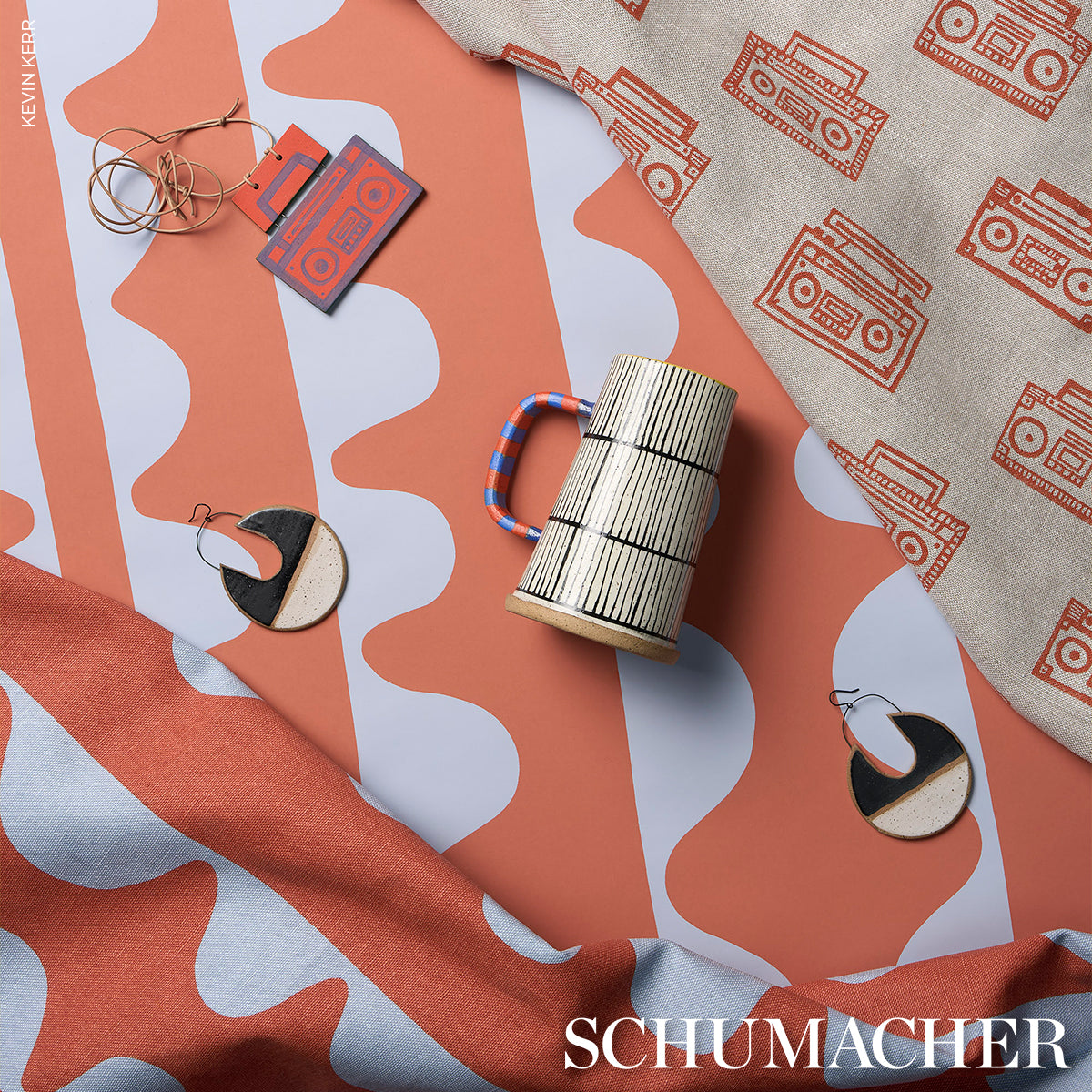 ODE-HAND-BLOCK-CRUSH-SCHUMACHER-182451 - Schumacher Fabric