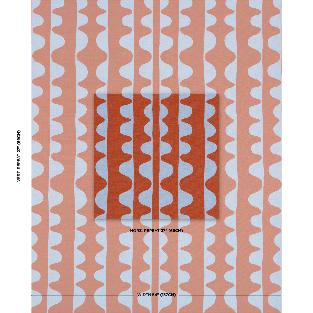 Drift - Currant - Schumacher 182462 Fabric - Schumacher Fabric