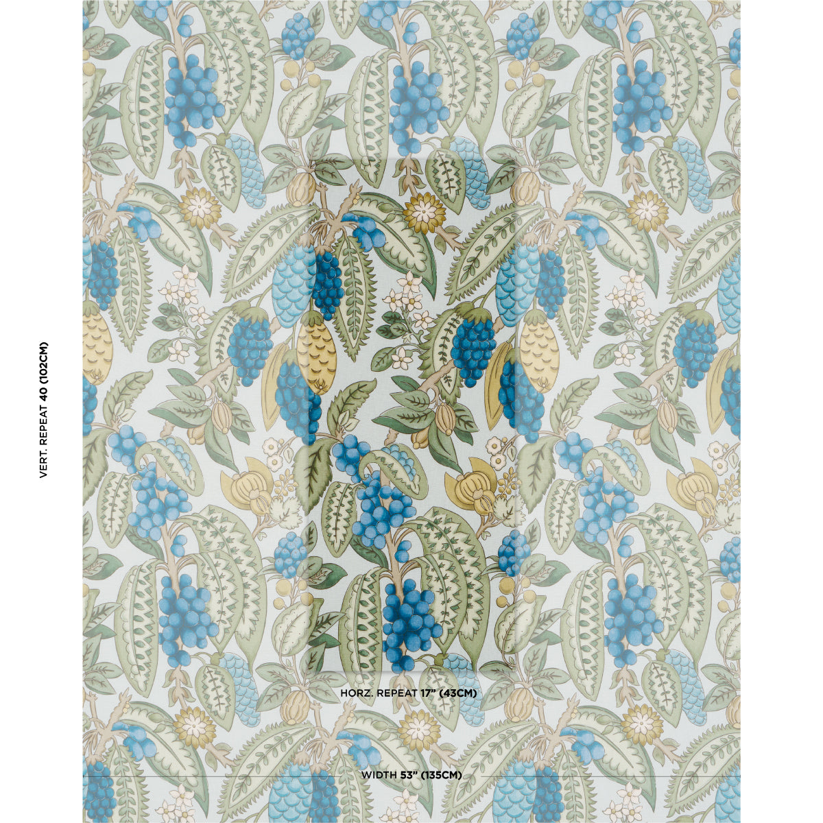 FRUITS-DE-SAISON-KIWI-SCHUMACHER-182481 - Schumacher Fabric