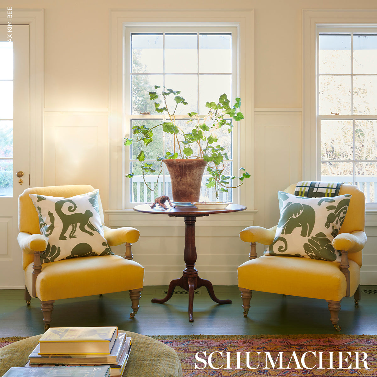 CALL-OF-THE-JUNGLE-FOREST-GREEN-SCHUMACHER-182490 - Schumacher Fabric