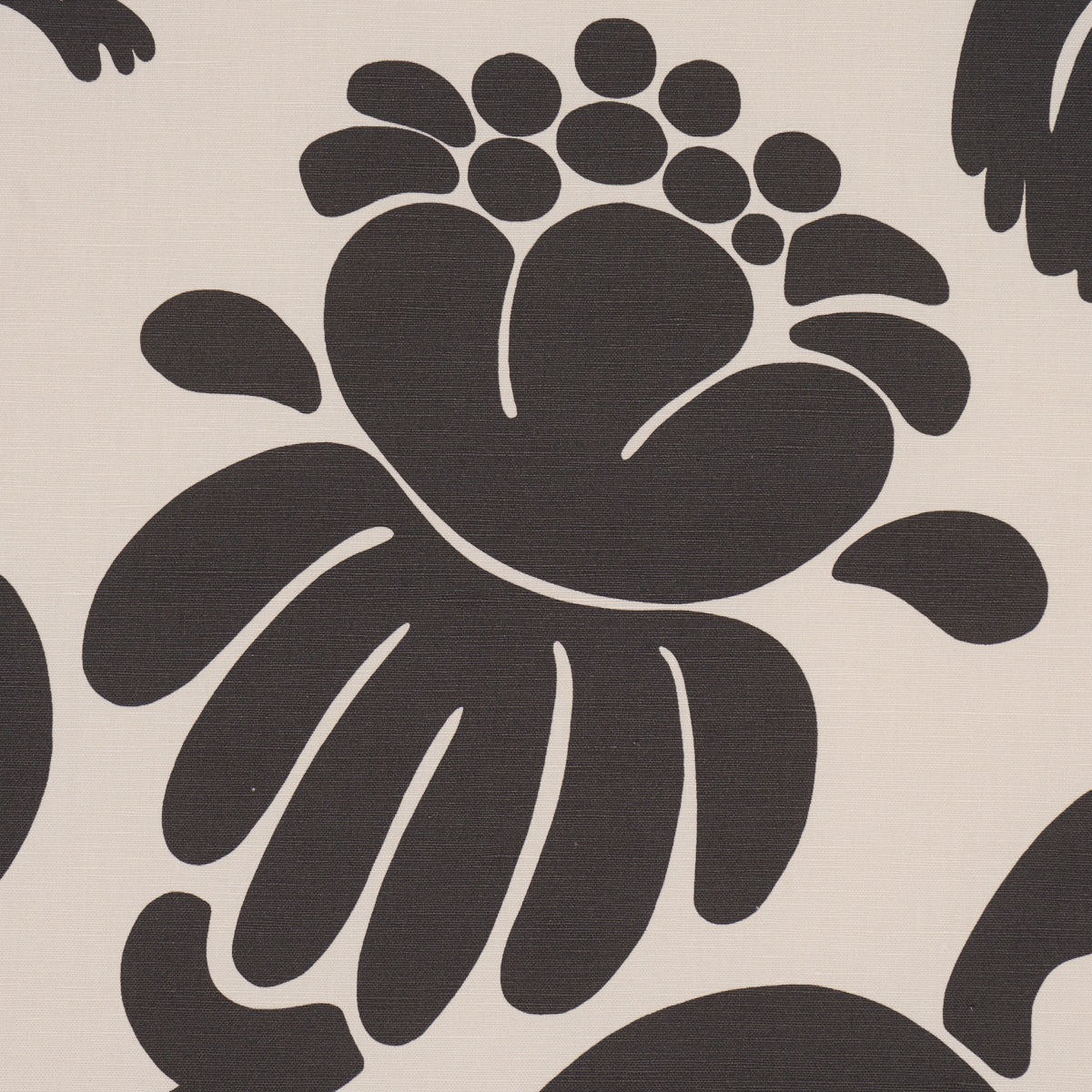 CALL-OF-THE-JUNGLE-BLACK-SCHUMACHER-182492 - Schumacher Fabric