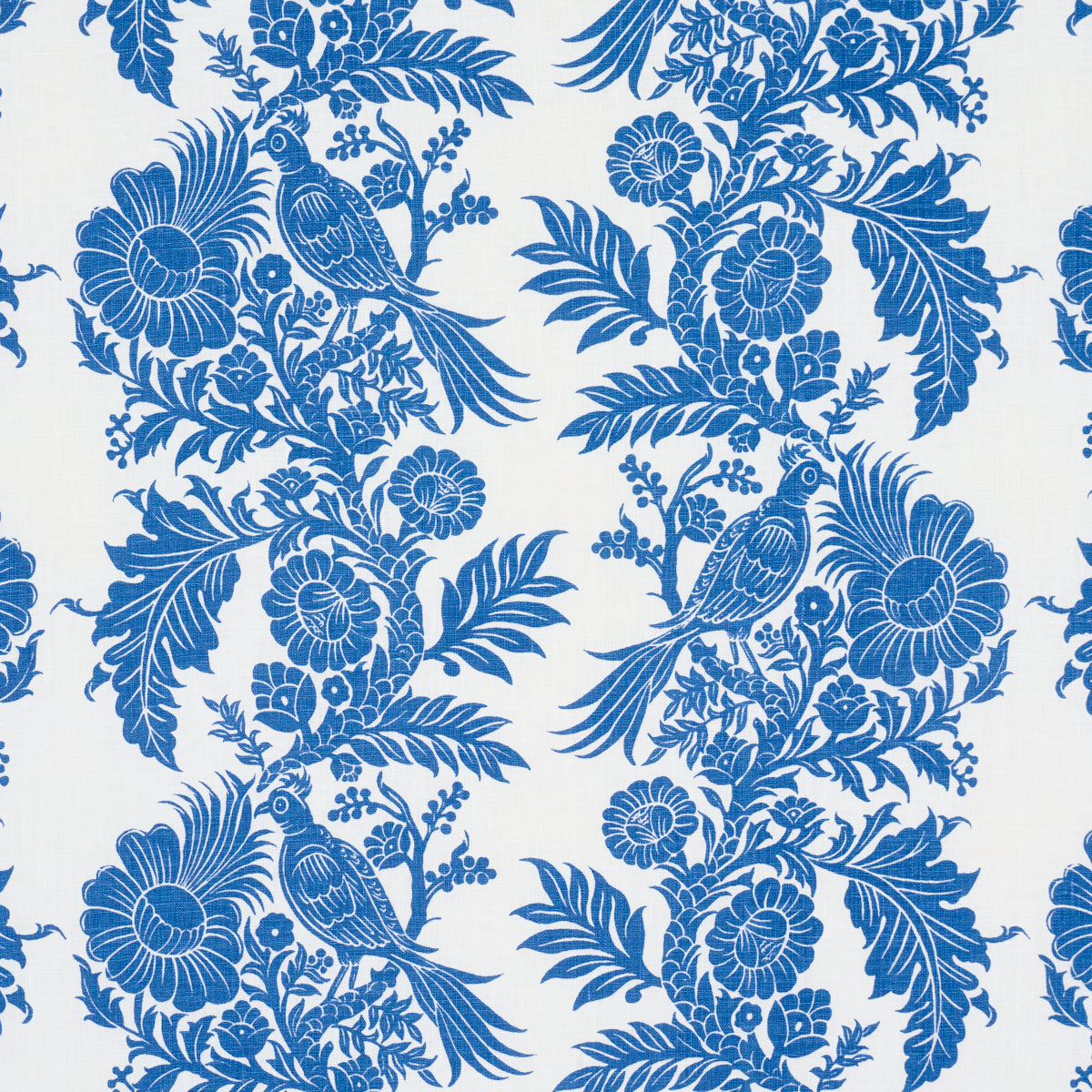 RAVEN-WOODS-BLUE-SCHUMACHER-182531 - Schumacher Fabric