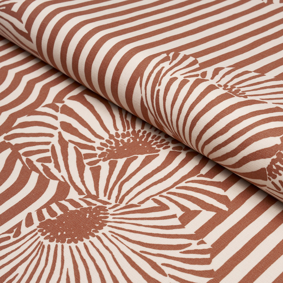 CHANEY-FLORAL-TERRACOTTA-SCHUMACHER-182540 - Schumacher Fabric