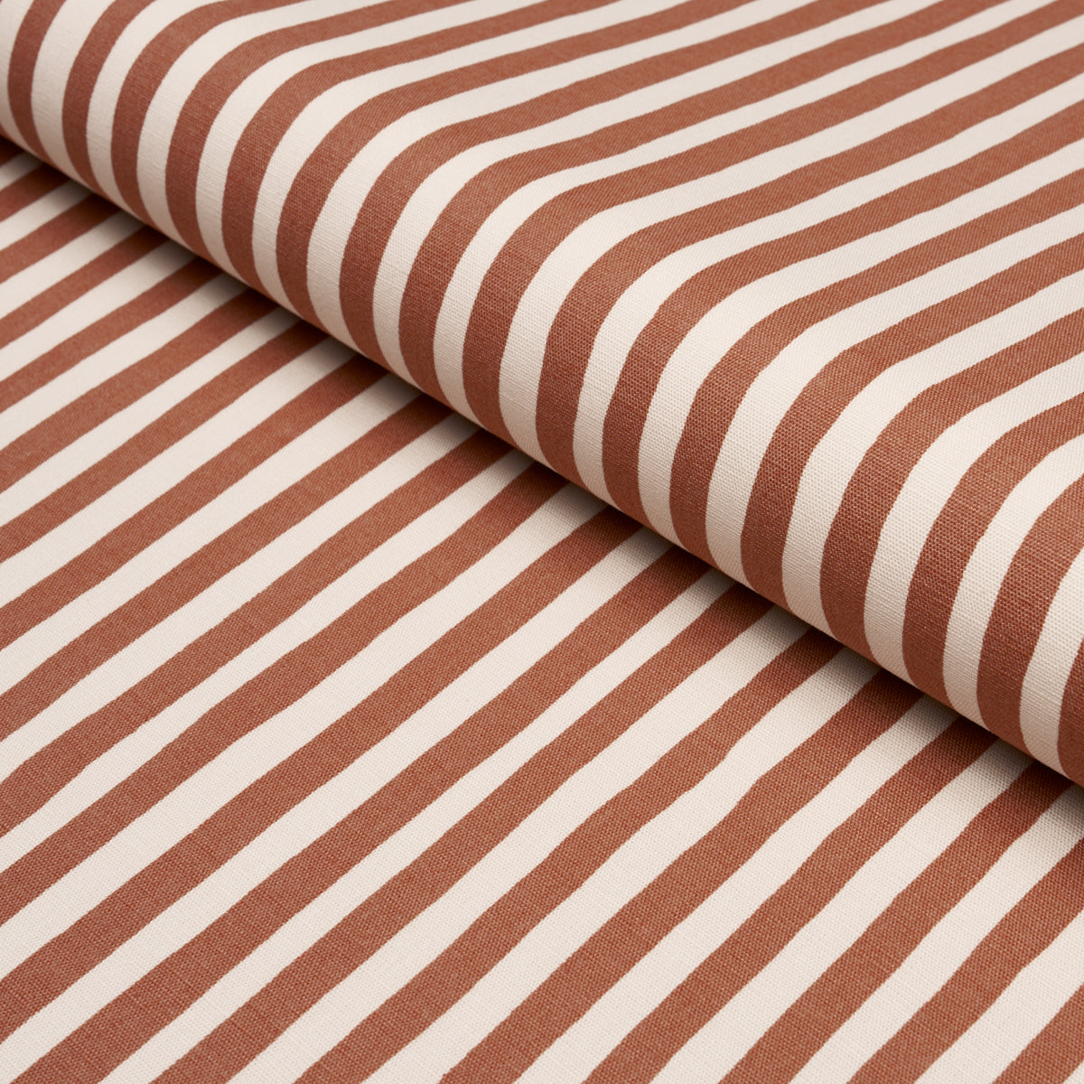 CHANEY-STRIPE-TERRACOTTA-SCHUMACHER-182551 - Schumacher Fabric