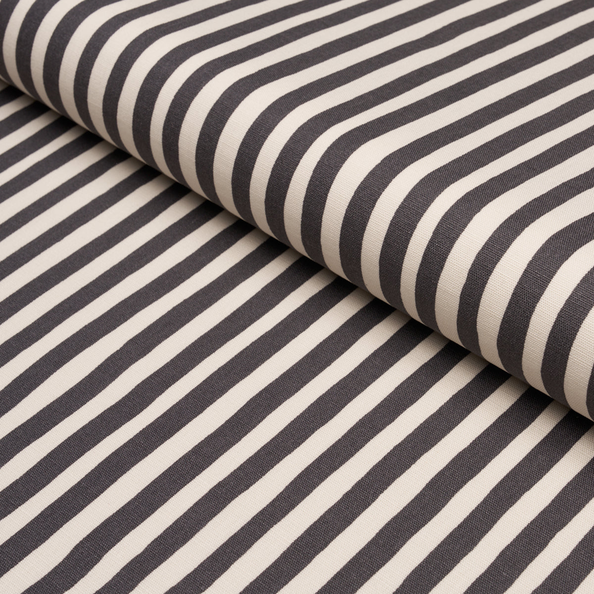 CHANEY-STRIPE-CARBON-SCHUMACHER-182552 - Schumacher Fabric