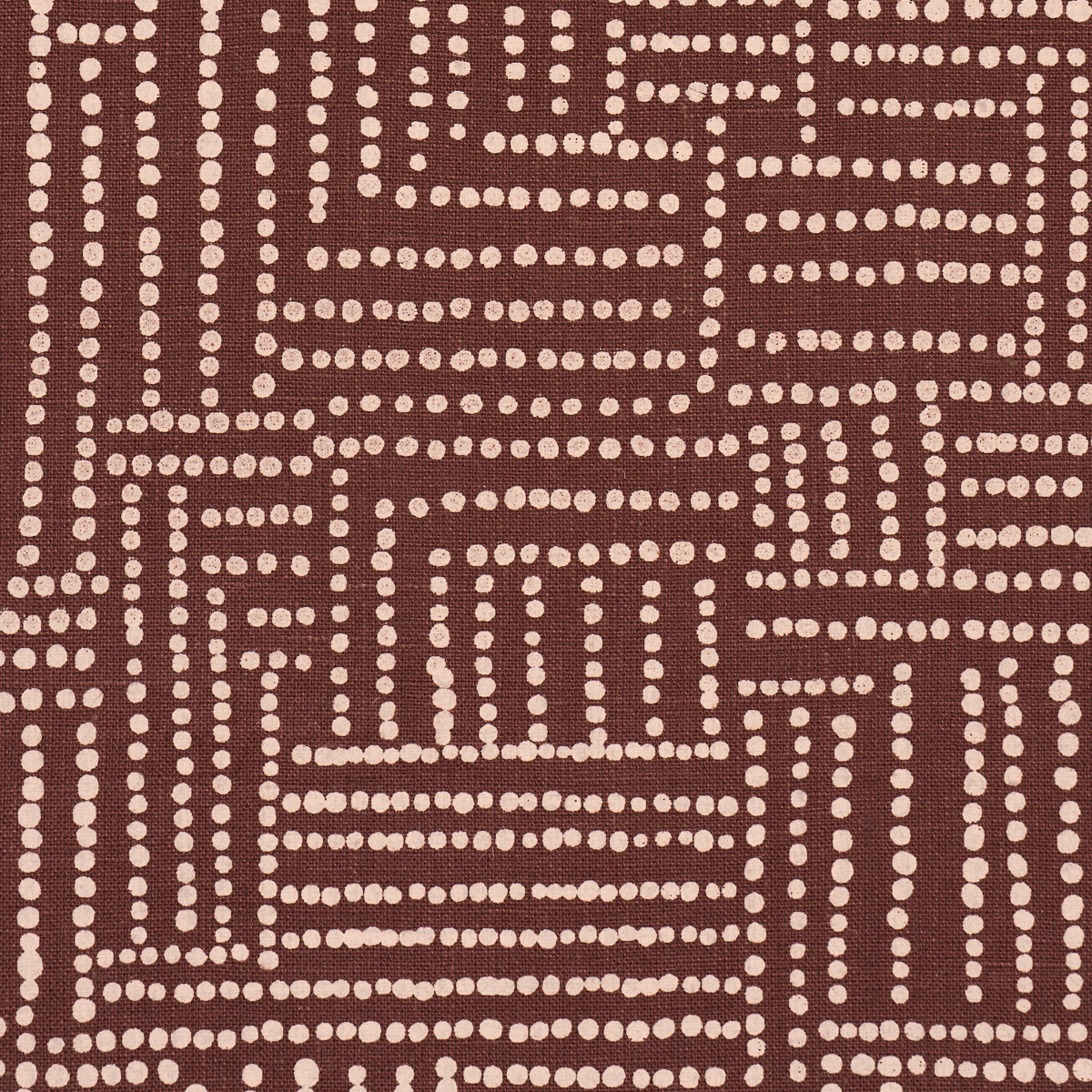 COCO-HAND-SCREEN-PRINT-COCONUT-LATTE-SCHUMACHER-182582 - Schumacher Fabric