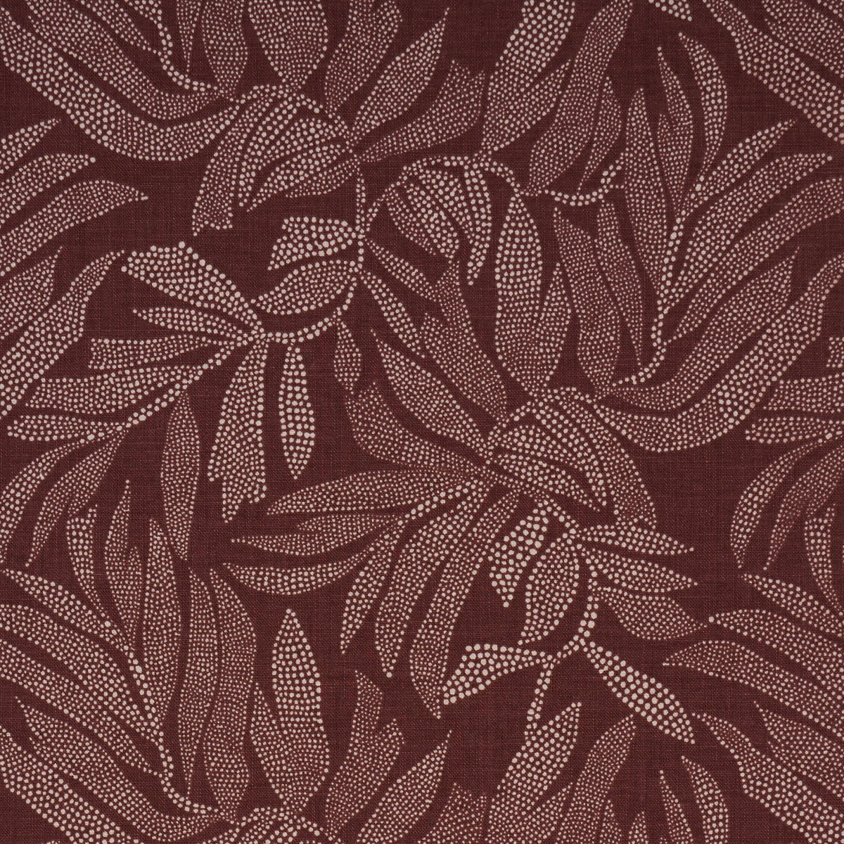 TAYRONA-PALM-MOSAIC-CAYENNE-LATTE-SCHUMACHER-182590 - Schumacher Fabric