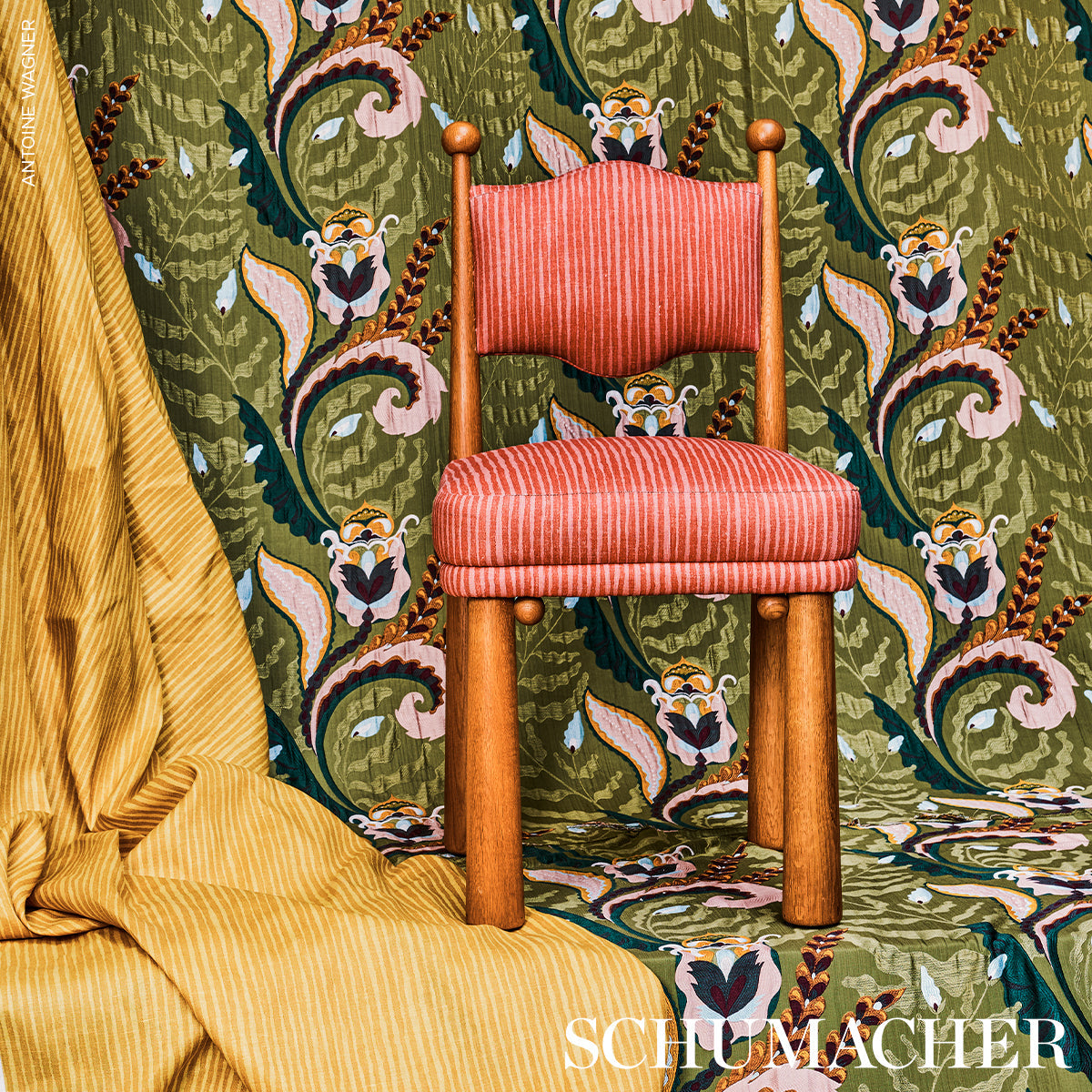 Hallucination - Mimosa - Schumacher 182621 Fabric - Schumacher Fabric