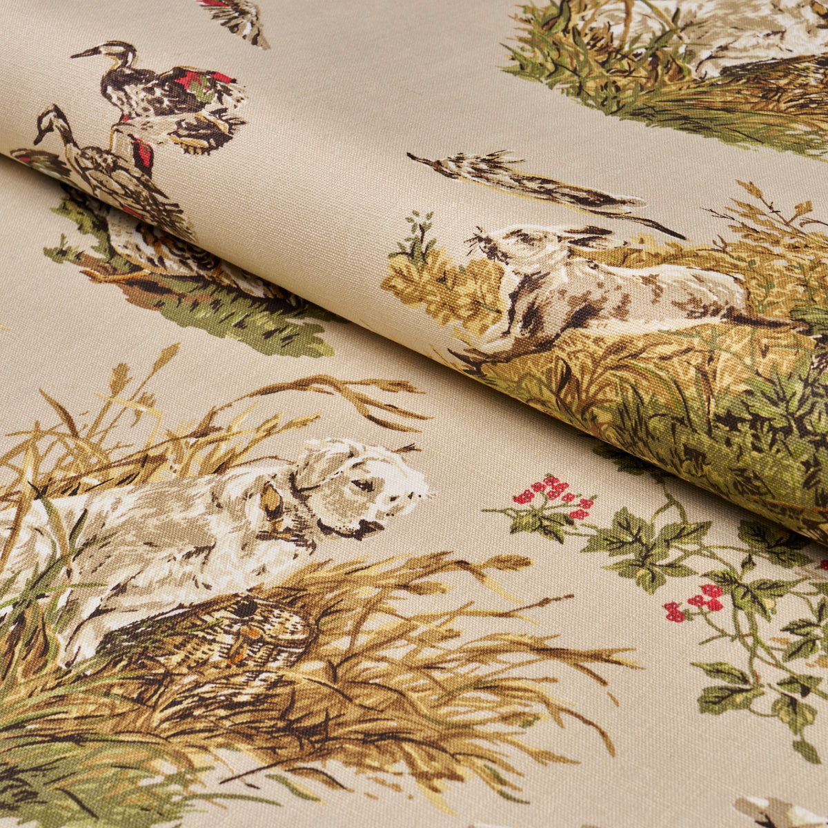 DOG-DUCK-ALABASTER-SCHUMACHER-182660 - Schumacher Fabric