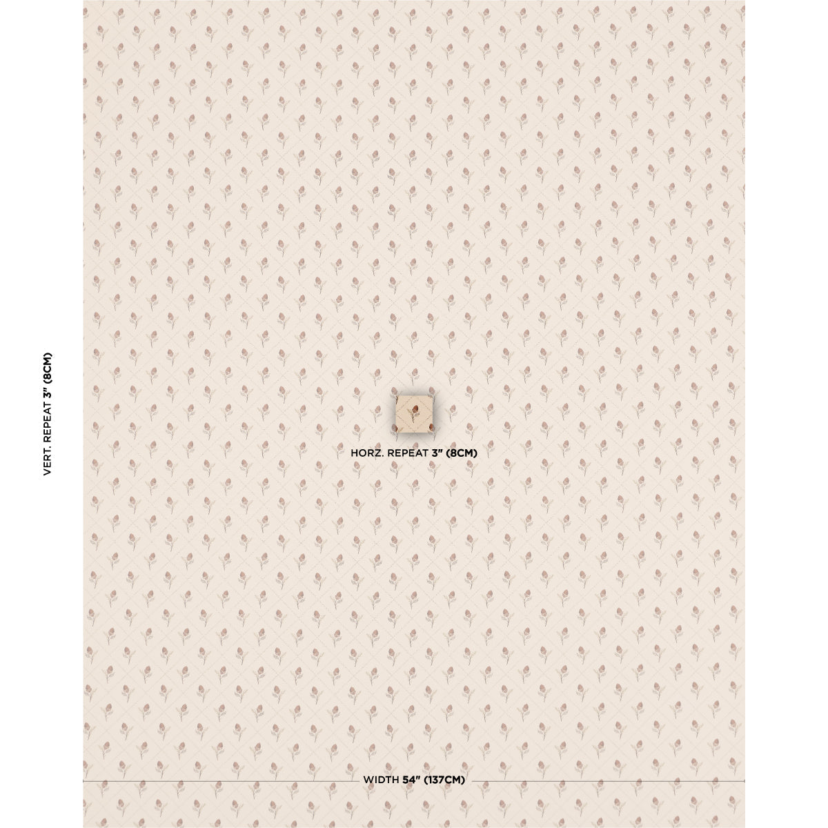 Holden Hand Print - Flax - Schumacher 182671 Fabric - Schumacher Fabric