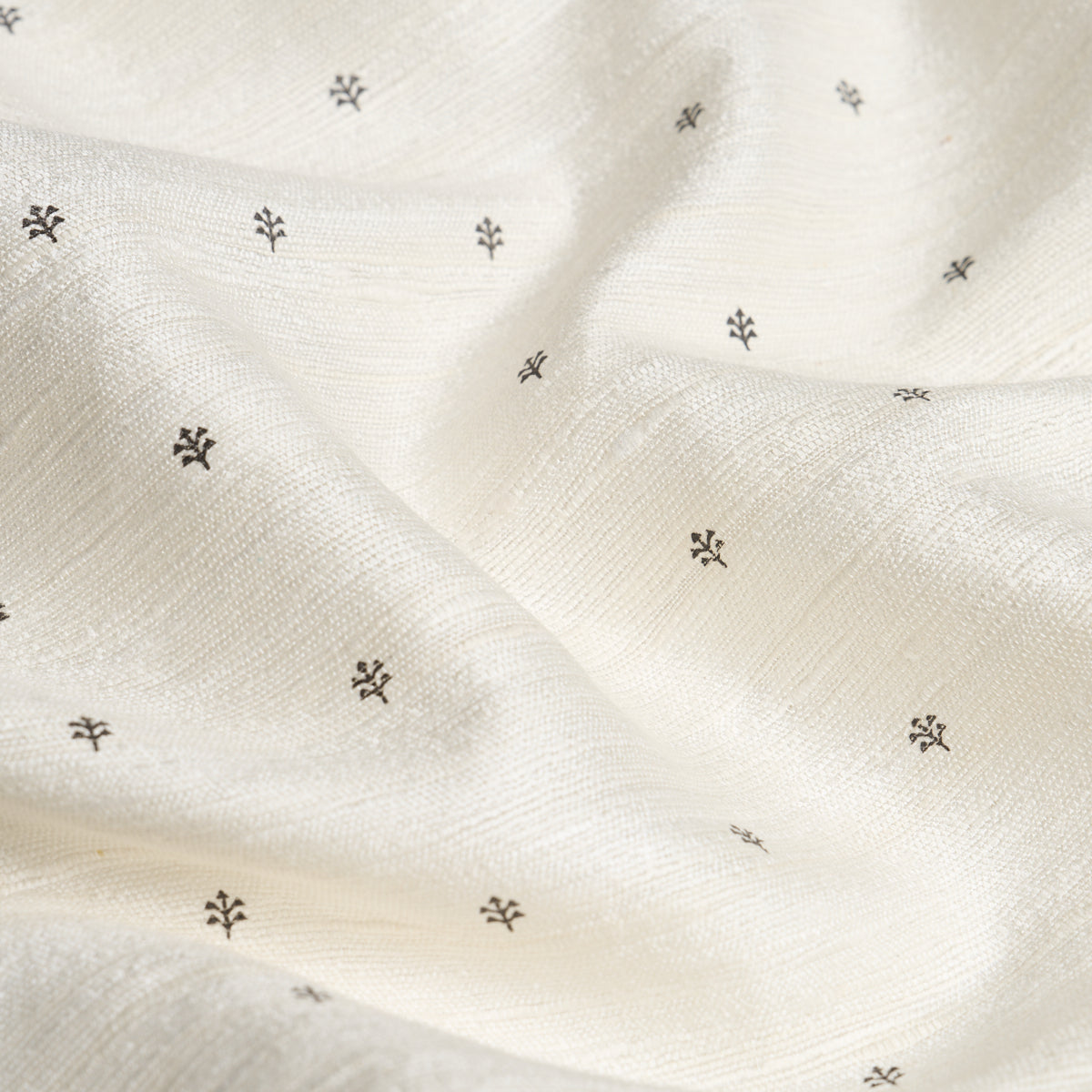 ENGELMANN-SILK-HAND-PRINT-BROWN-SCHUMACHER-182681 - Schumacher Fabric